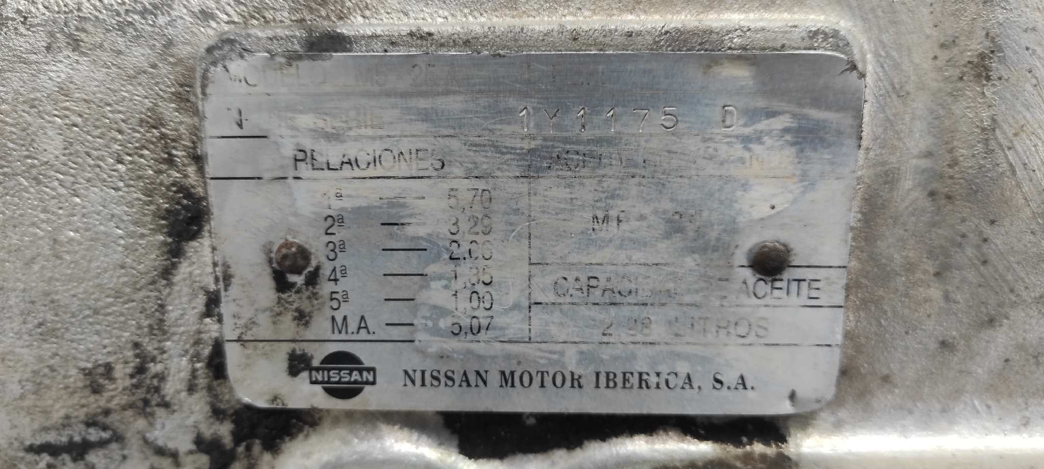 CAJA CAMBIOS NISSAN TRADE 3.0 - vista 8