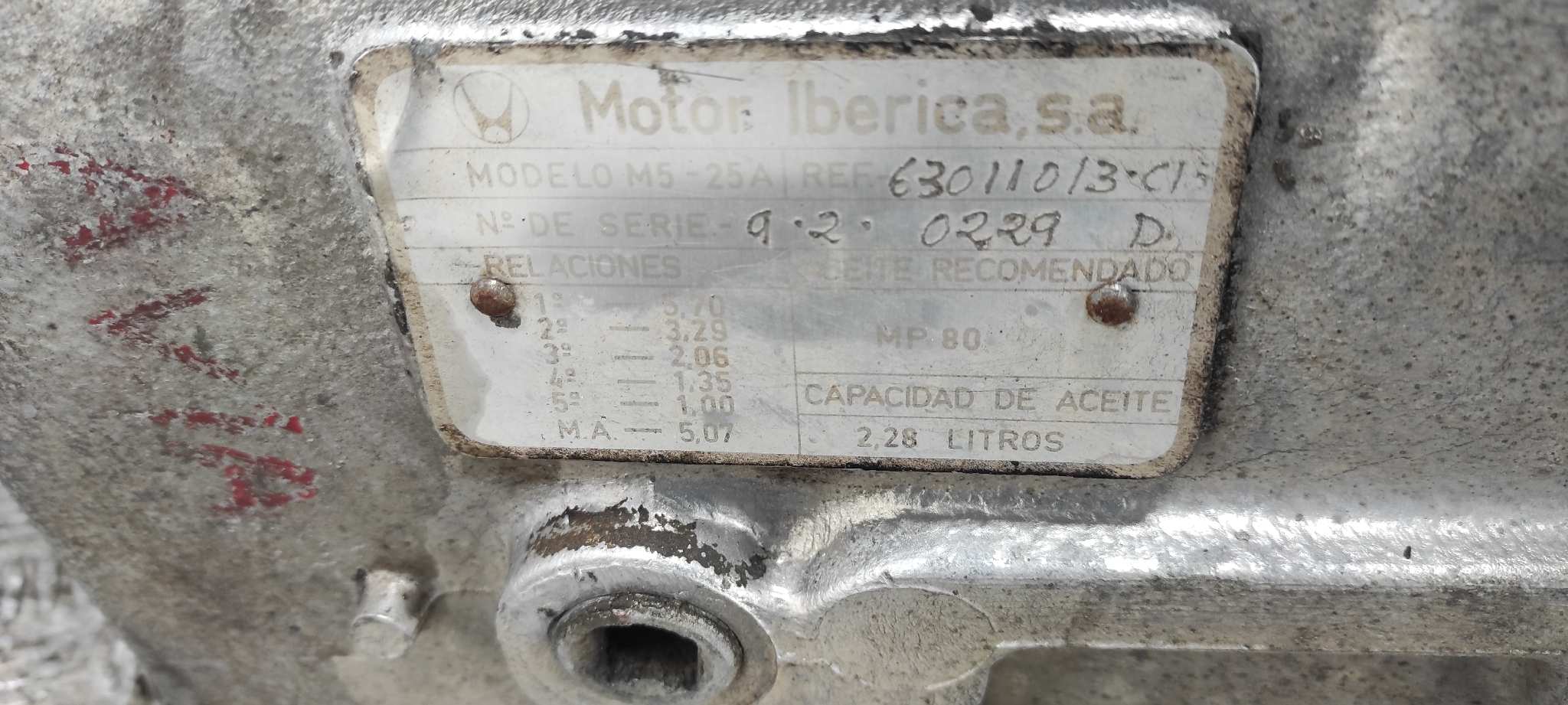 CAJA CAMBIOS NISSAN TRADE 2.8 - vista 7