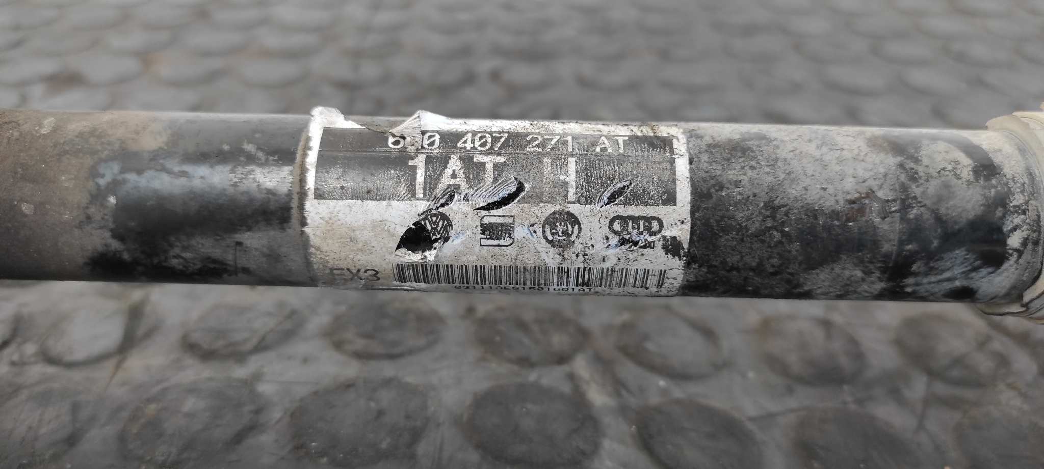 TRANSMISION DELANTERA IZQUIERDA SEAT IBIZA (6L1) - vista 3