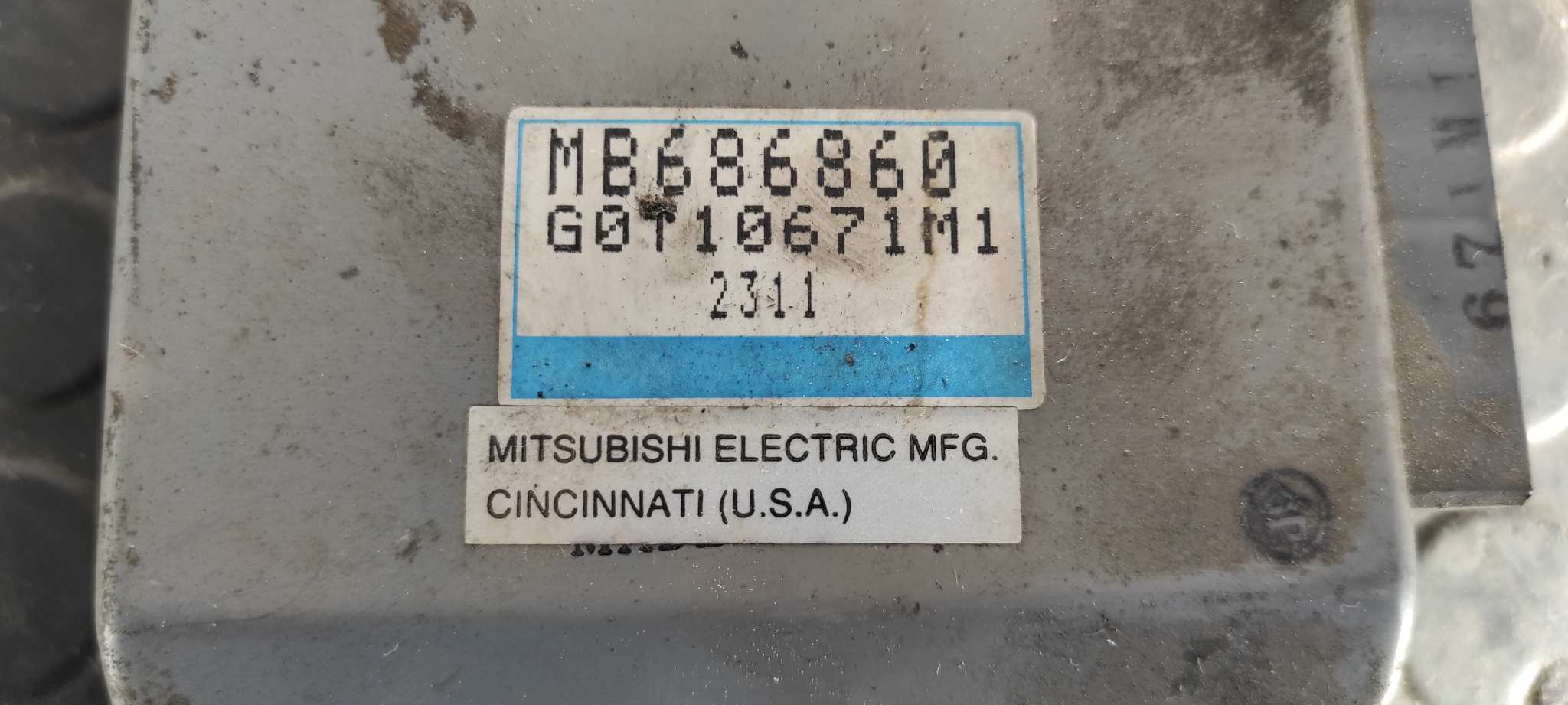 MODULO ELECTRONICO MITSUBISHI ECLIPSE (D20) - vista 4