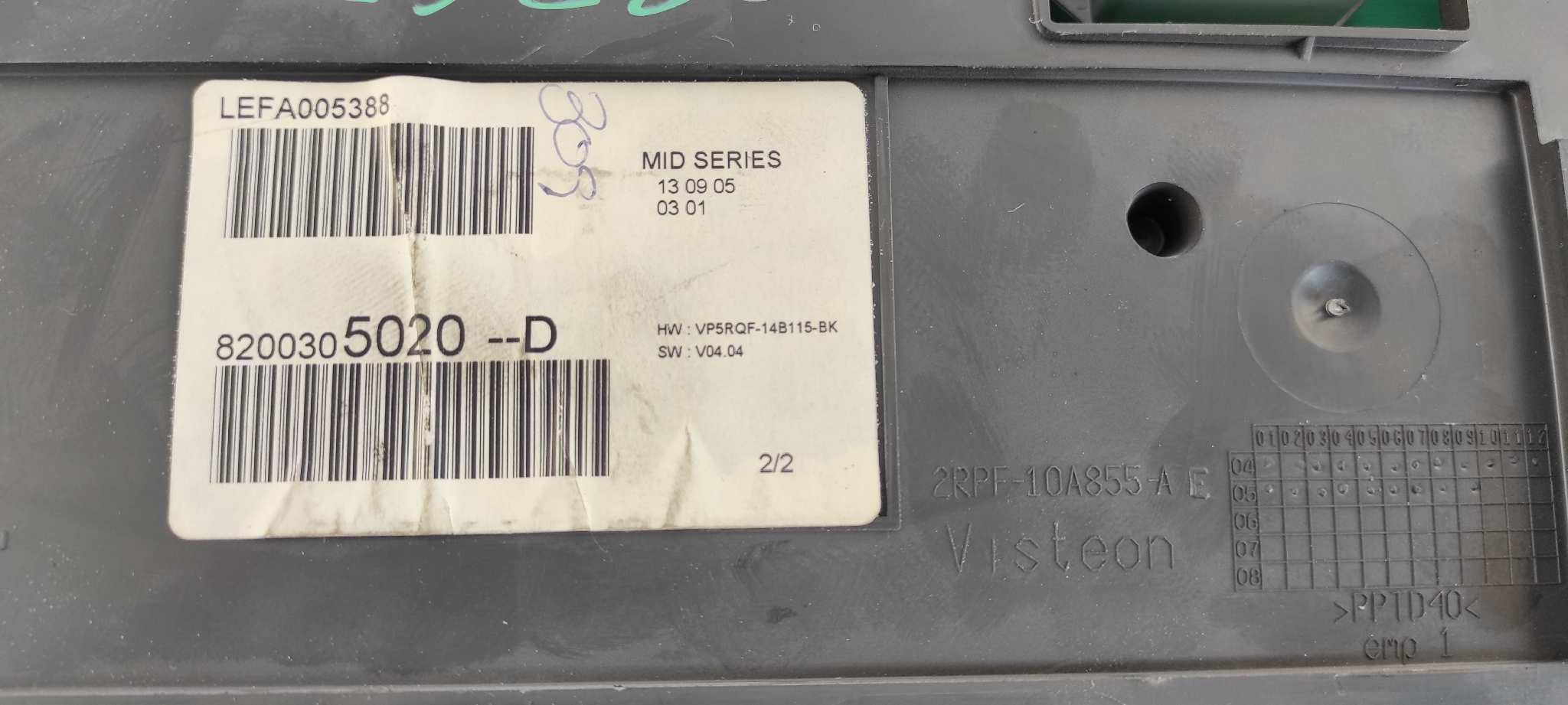 CUADRO INSTRUMENTOS RENAULT CLIO III - vista 7