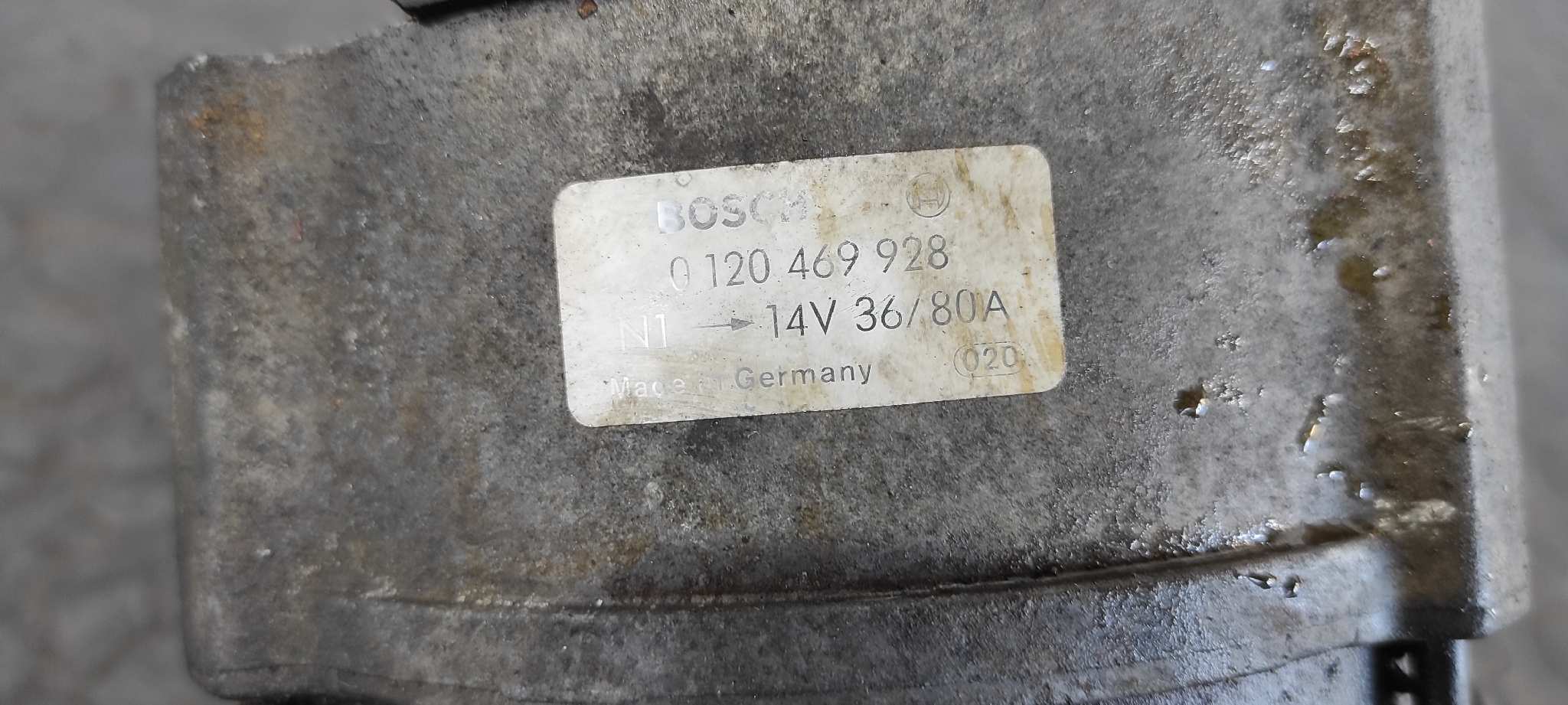 ALTERNADOR MERCEDES-BENZ CLASE E (W124) BERLINA - vista 7