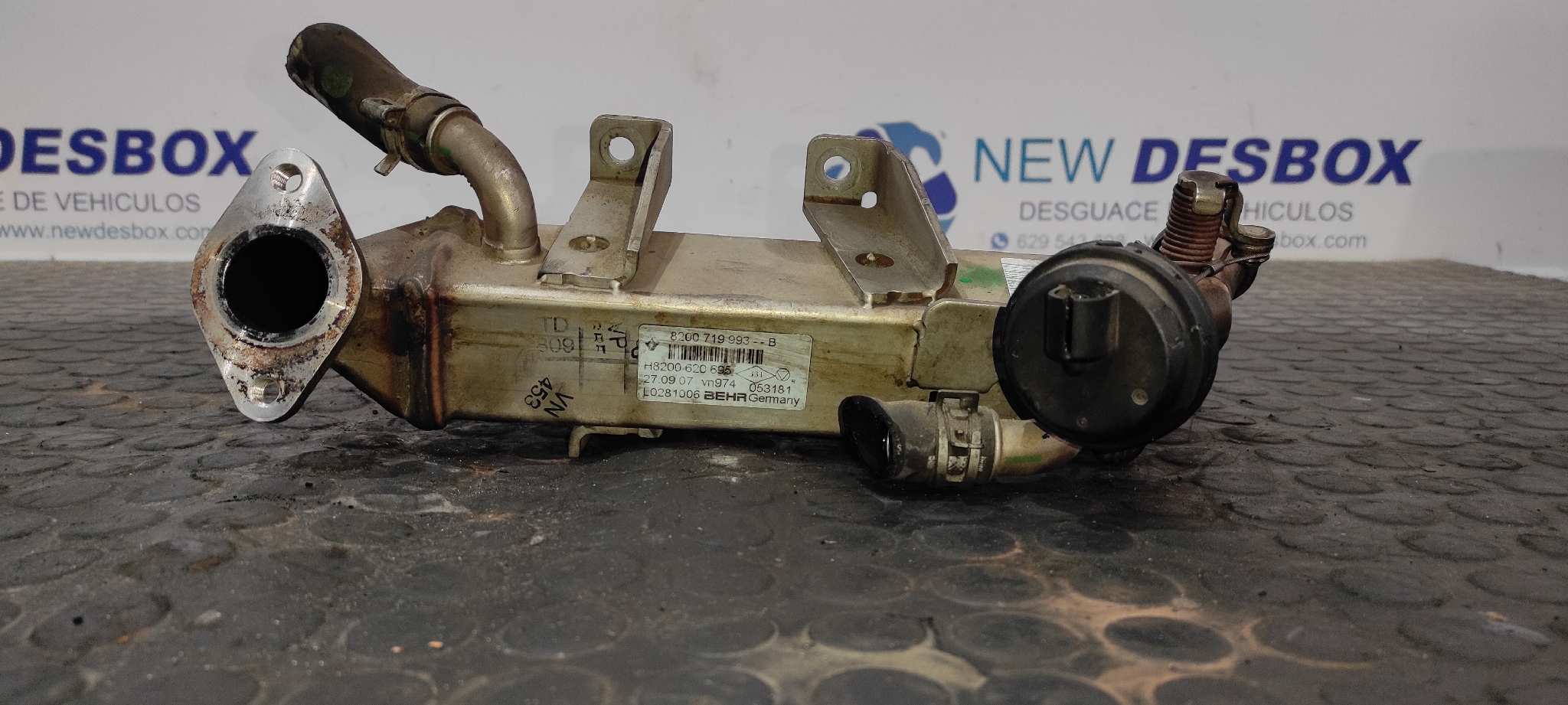 ENFRIADOR EGR NISSAN QASHQAI (J10)