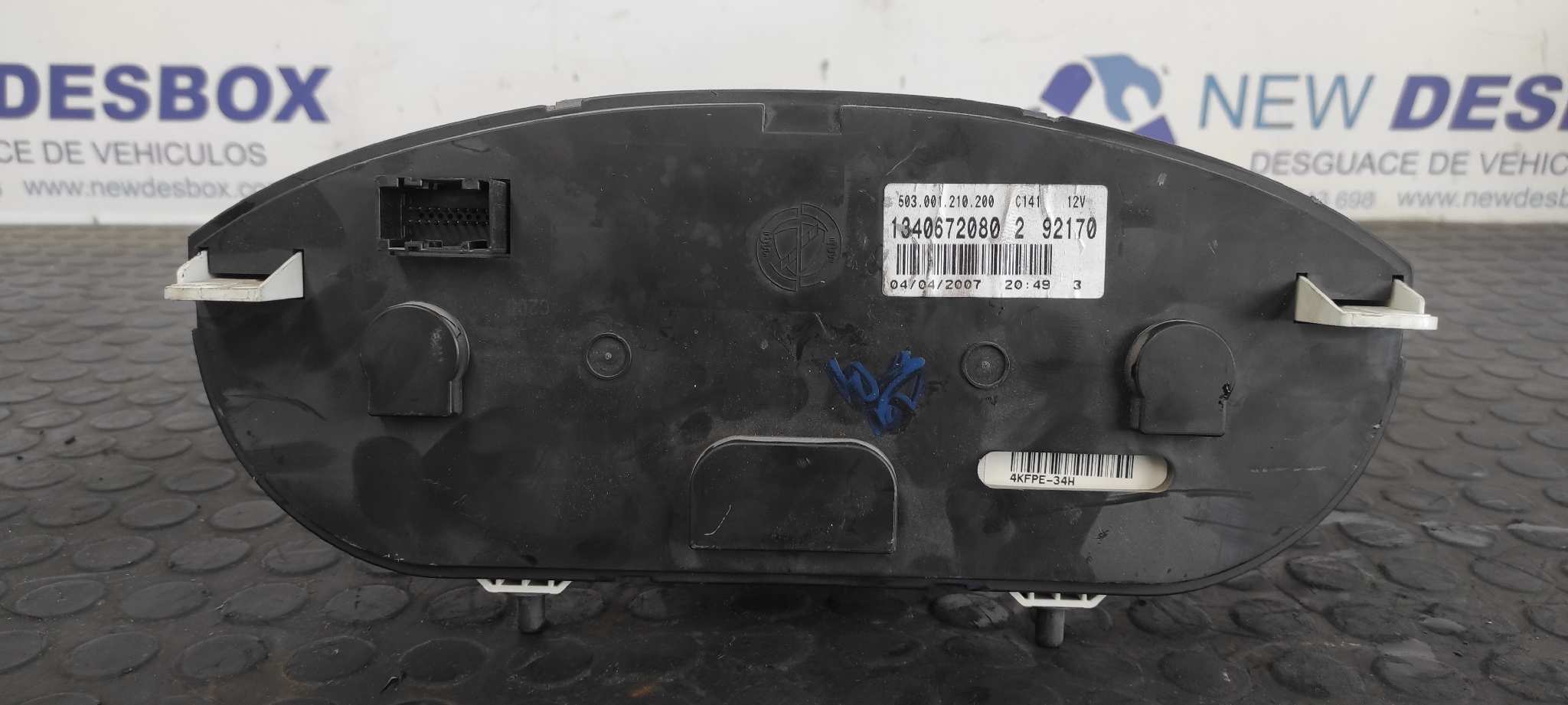 CUADRO INSTRUMENTOS PEUGEOT BOXER CAJA ABIERTA (BAT. 4035)(333/335)(2007 =>) - vista 7