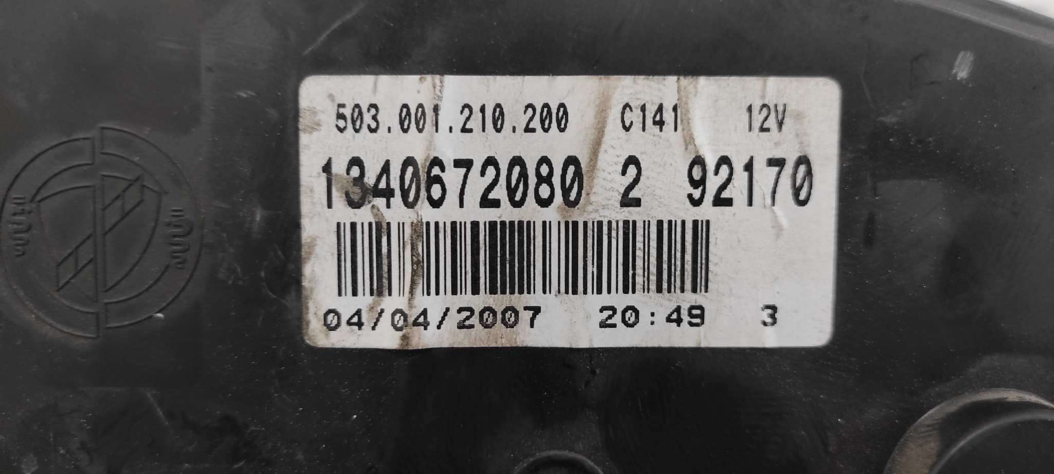 CUADRO INSTRUMENTOS PEUGEOT BOXER CAJA ABIERTA (BAT. 4035)(333/335)(2007 =>) - vista 4