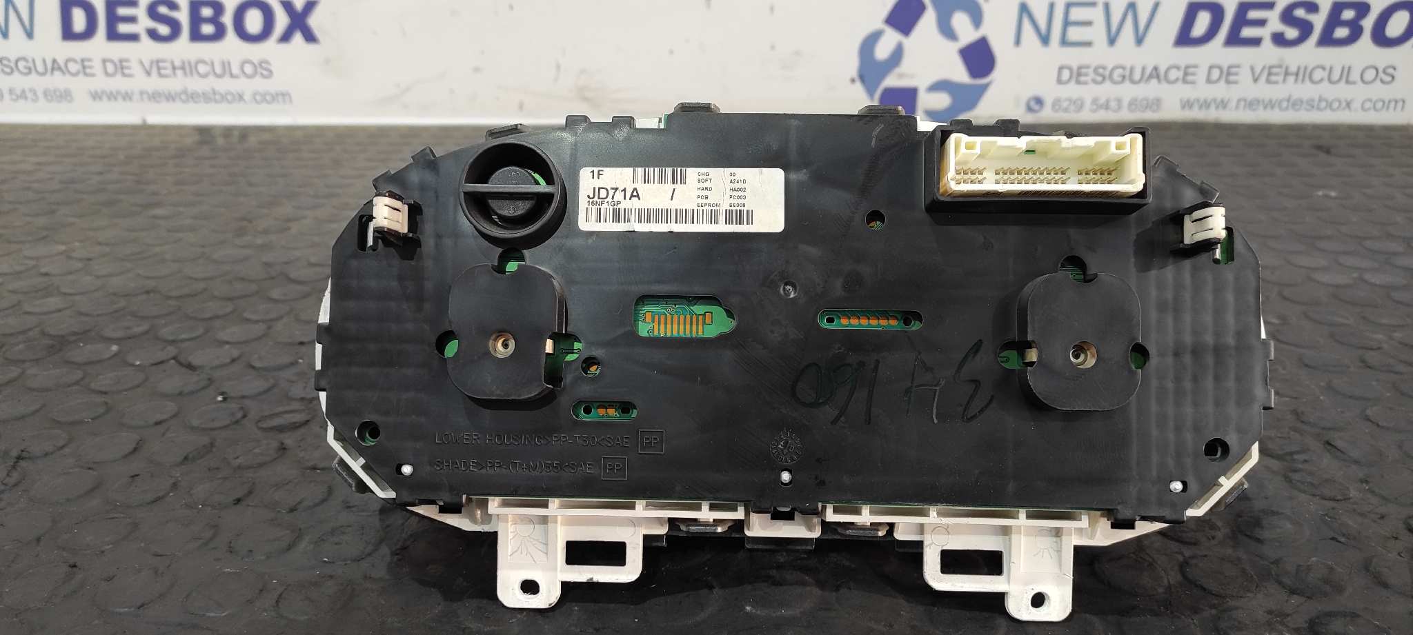 CUADRO INSTRUMENTOS NISSAN QASHQAI (J10) - vista 3