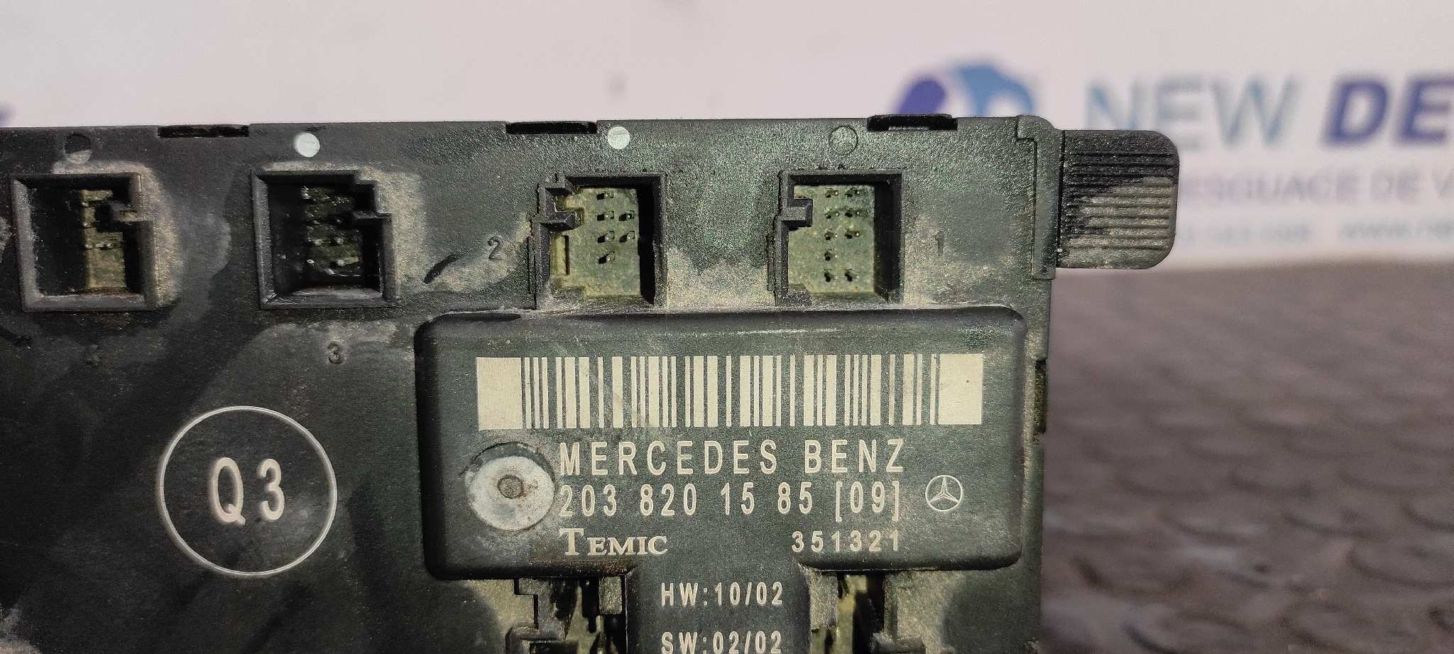 CENTRALITA CIERRE MERCEDES-BENZ CLASE C (W203) SPORTCOUPE - vista 7