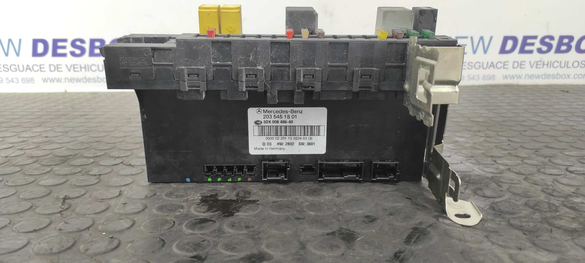 CAJA RELES / FUSIBLES MERCEDES-BENZ CLASE C (W203) SPORTCOUPE