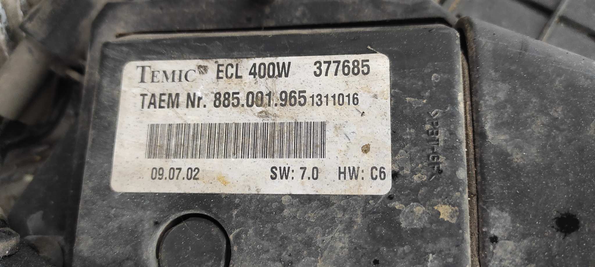 ELECTROVENTILADOR MERCEDES-BENZ CLASE C (W203) SPORTCOUPE - vista 5