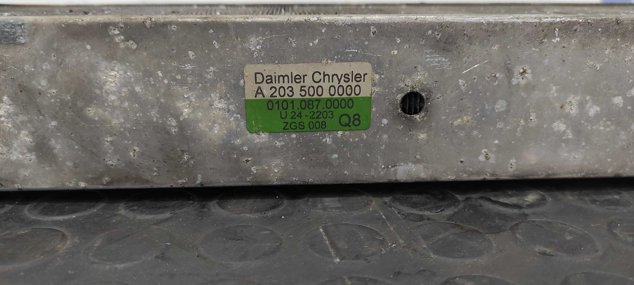 INTERCOOLER MERCEDES-BENZ CLASE C (W203) SPORTCOUPE - vista 2