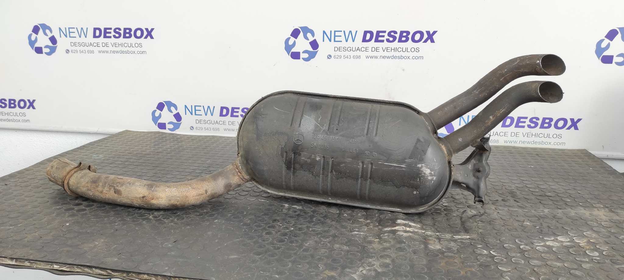 TUBO ESCAPE TRASERO MERCEDES-BENZ CLASE E (W124) BERLINA