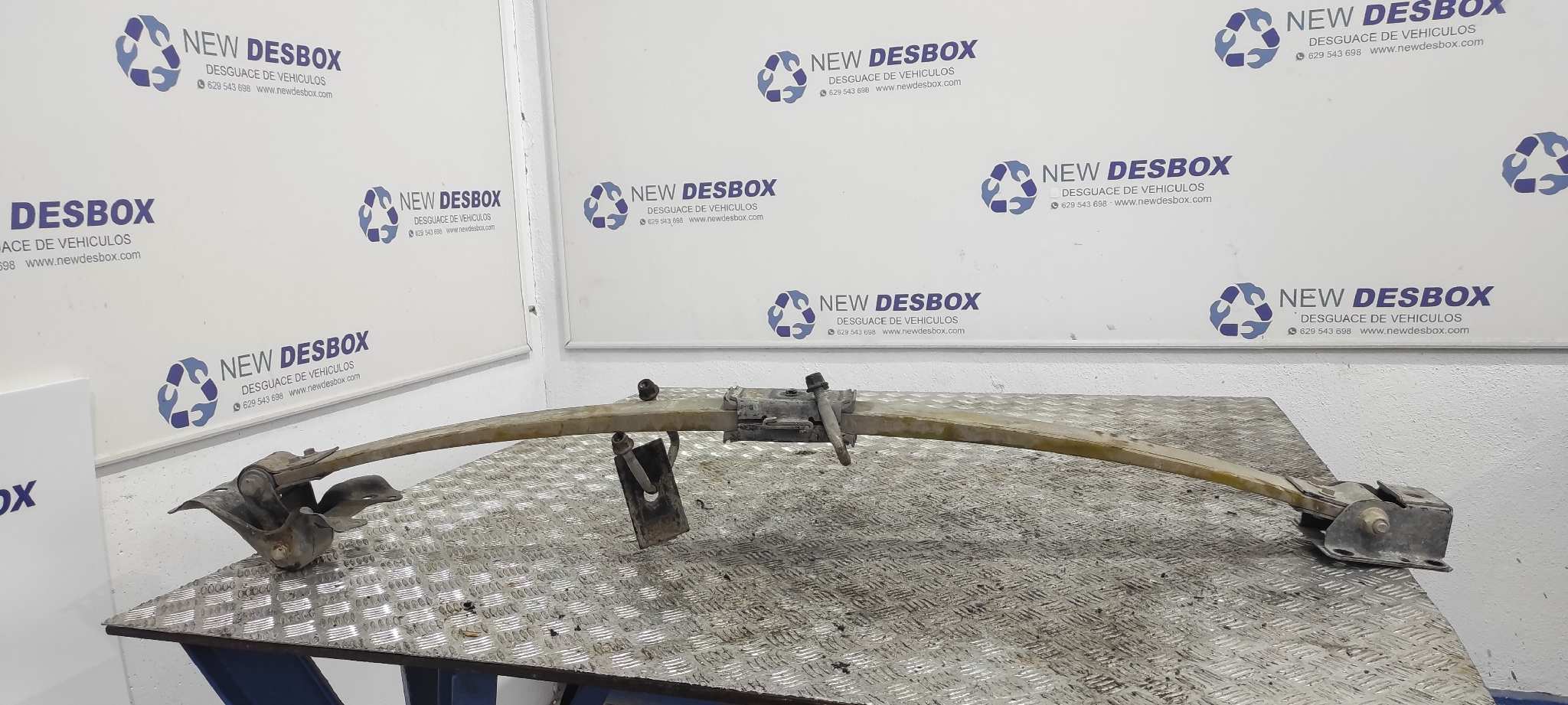 BALLESTA TRASERA RENAULT MASTER DOBLE CABINE, CAJA ABIERTA/CHASIS