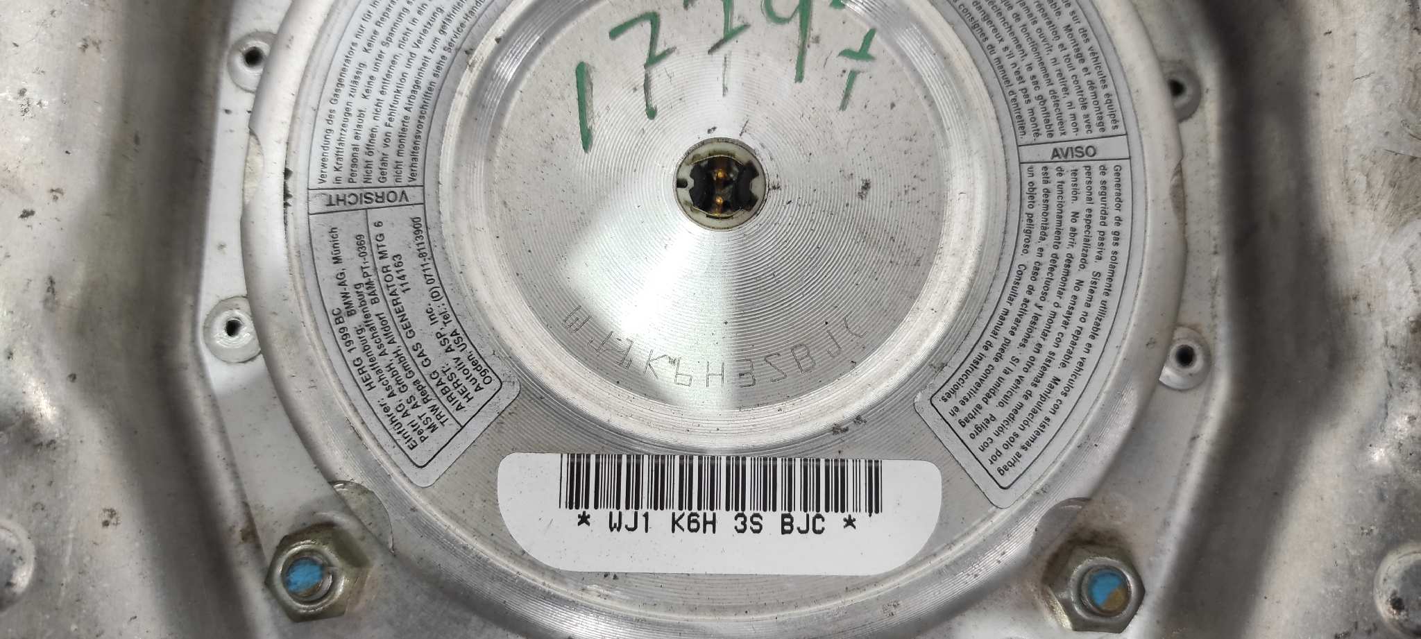 AIRBAG DELANTERO IZQUIERDO MERCEDES-BENZ CLASE SLK (W170) ROADSTER - vista 4