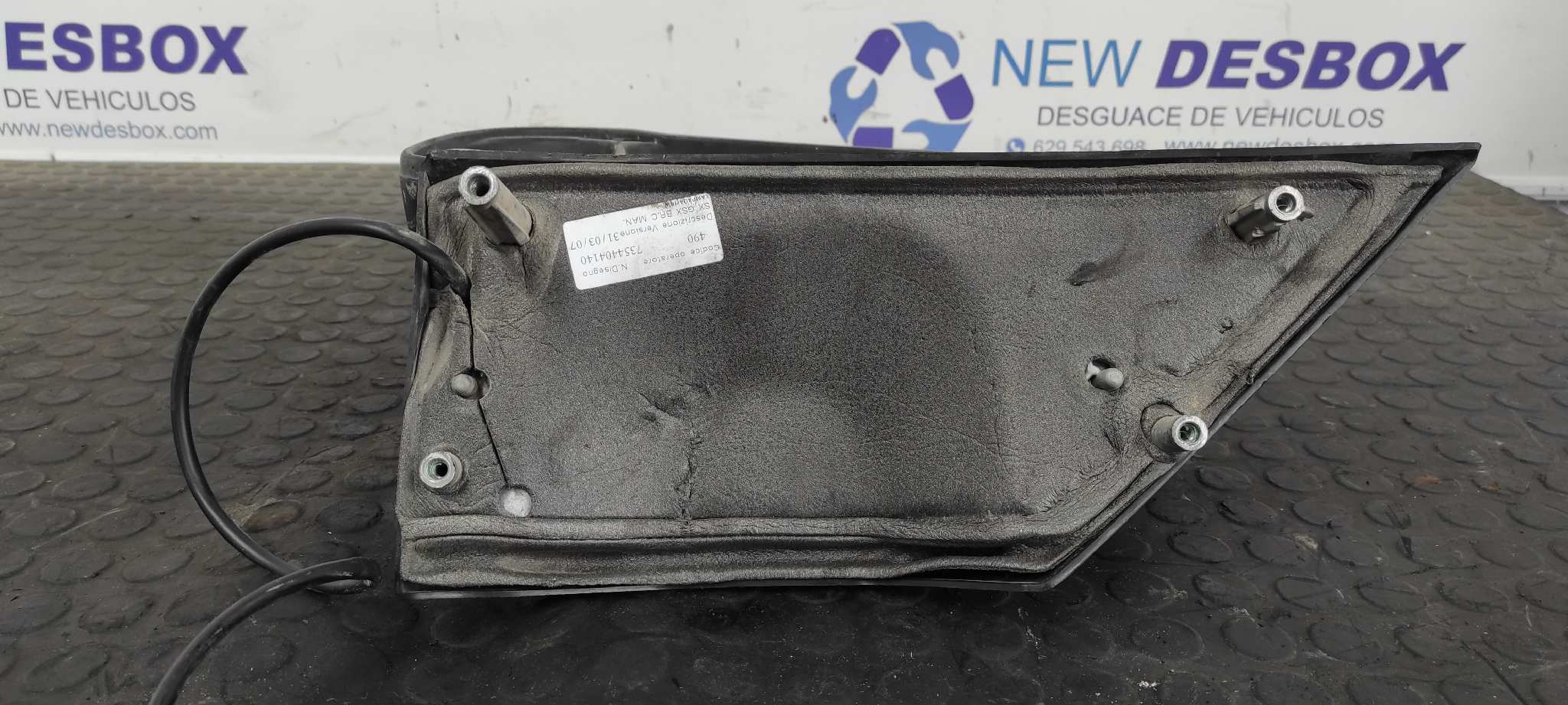 RETROVISOR IZQUIERDO PEUGEOT BOXER CAJA ABIERTA (BAT. 4035)(333/335)(2007 =>) - vista 5