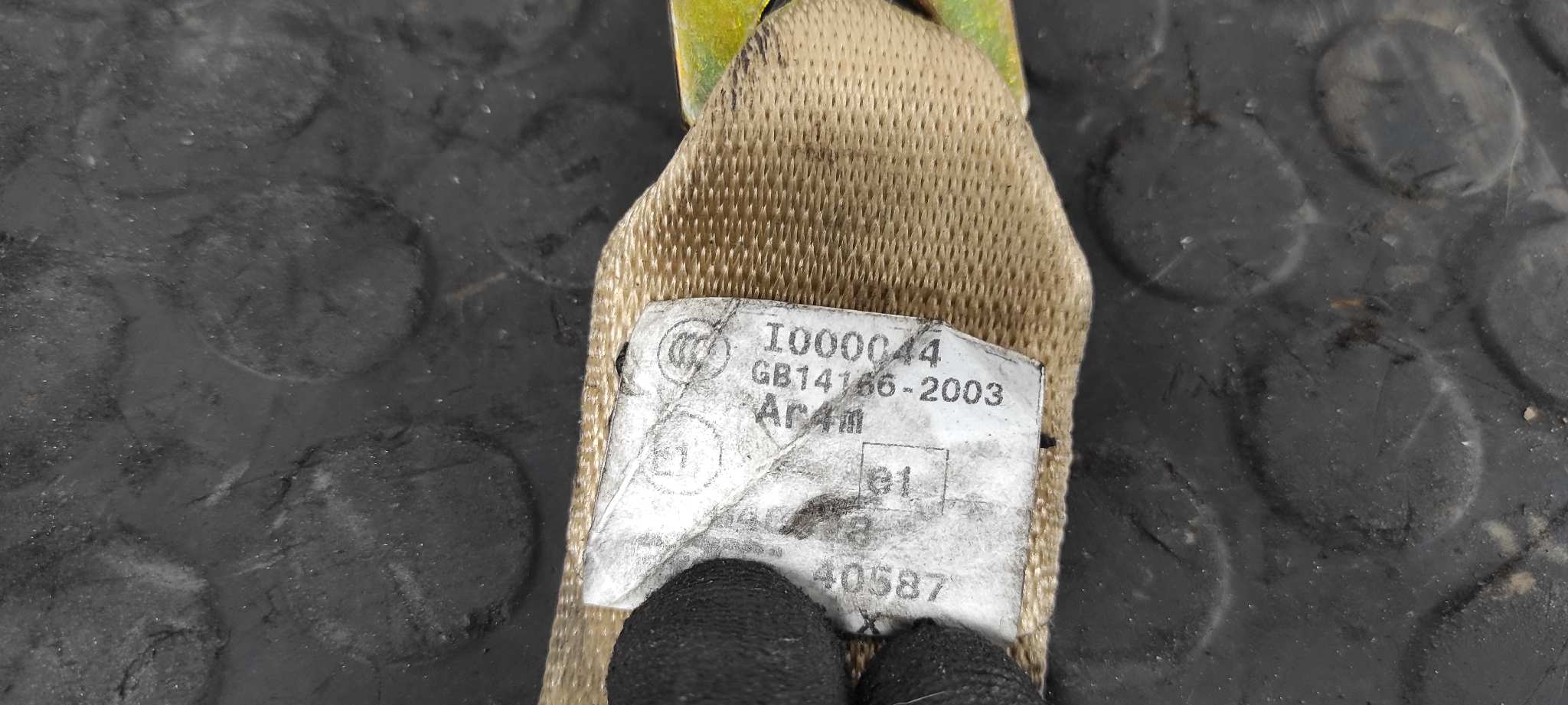 CINTURON TRASERO IZQUIERDO BMW SERIE 5 BERLINA (E60) - vista 4