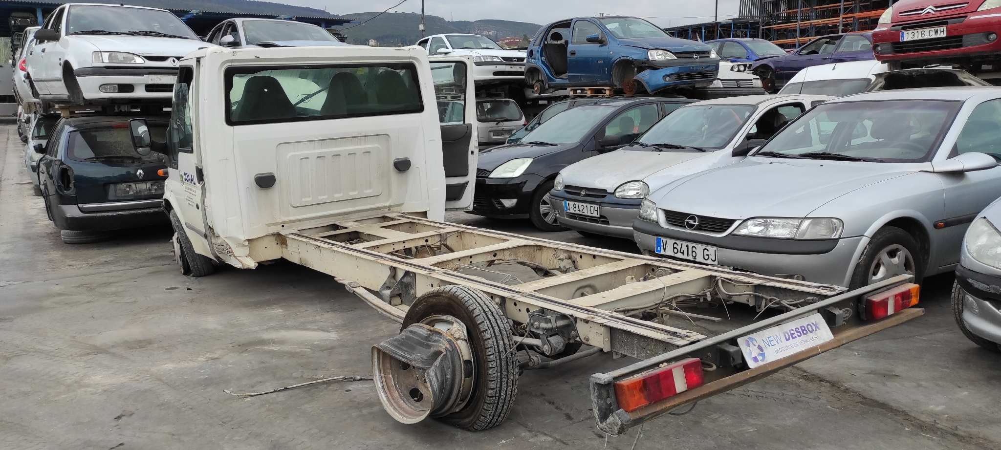 CERRADURA PUERTA DELANTERA DERECHA FORD TRANSIT CAJA CERRADA, CORTA (FY) (2000 =>) - vista 7