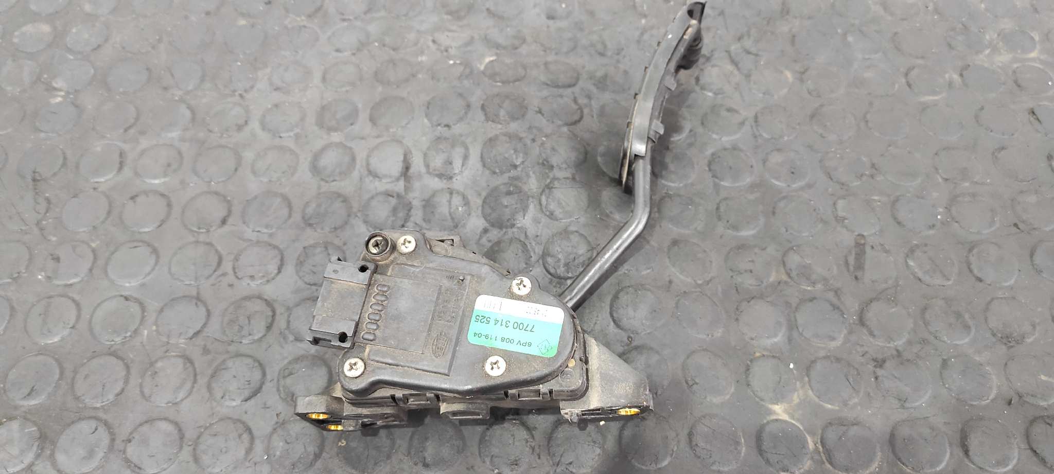POTENCIOMETRO PEDAL RENAULT MASTER DOBLE CABINE, CAJA ABIERTA/CHASIS