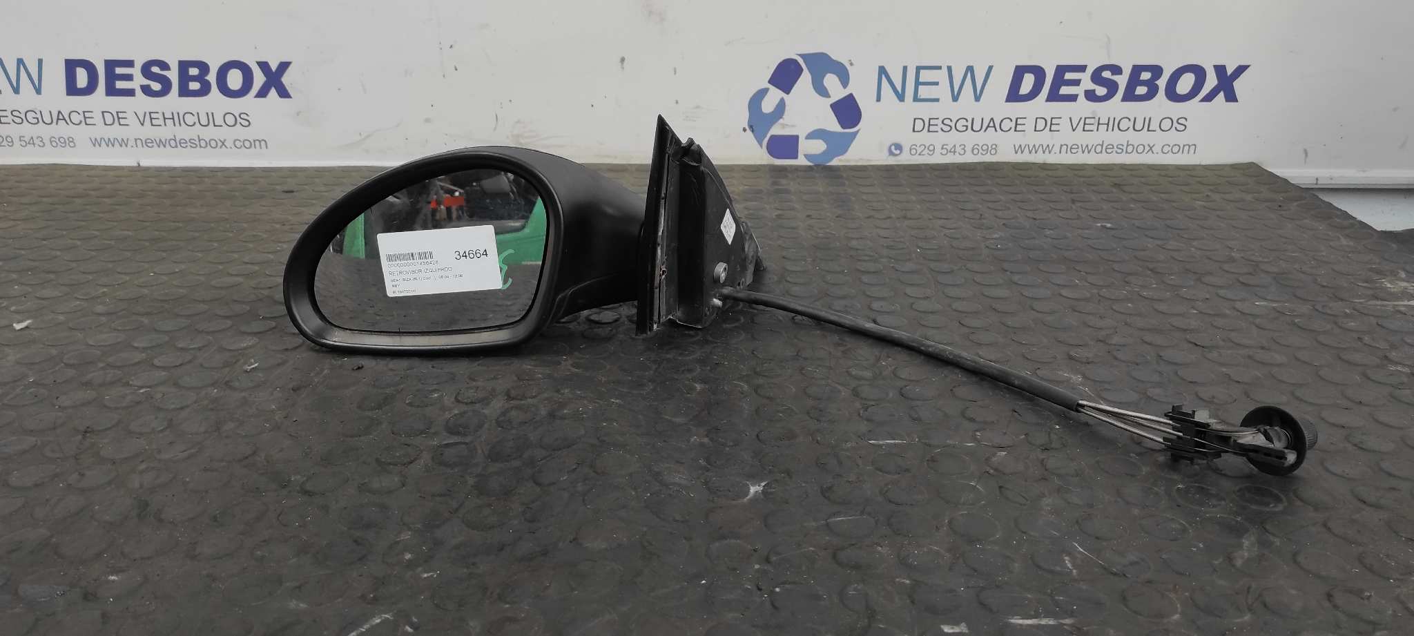 RETROVISOR IZQUIERDO SEAT IBIZA (6L1)