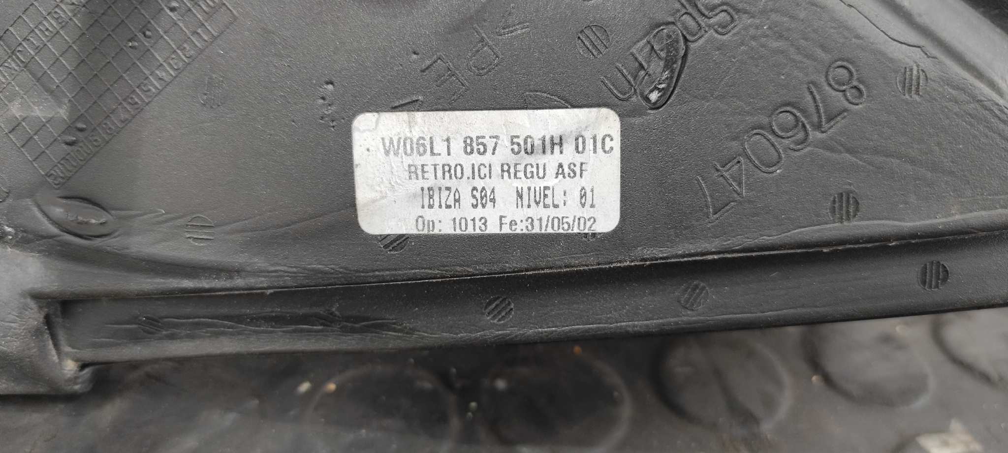 RETROVISOR IZQUIERDO SEAT IBIZA (6L1) - vista 2