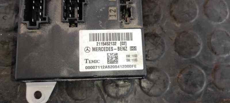 MODULO ELECTRONICO MERCEDES-BENZ CLASE E (W211) BERLINA - vista 2