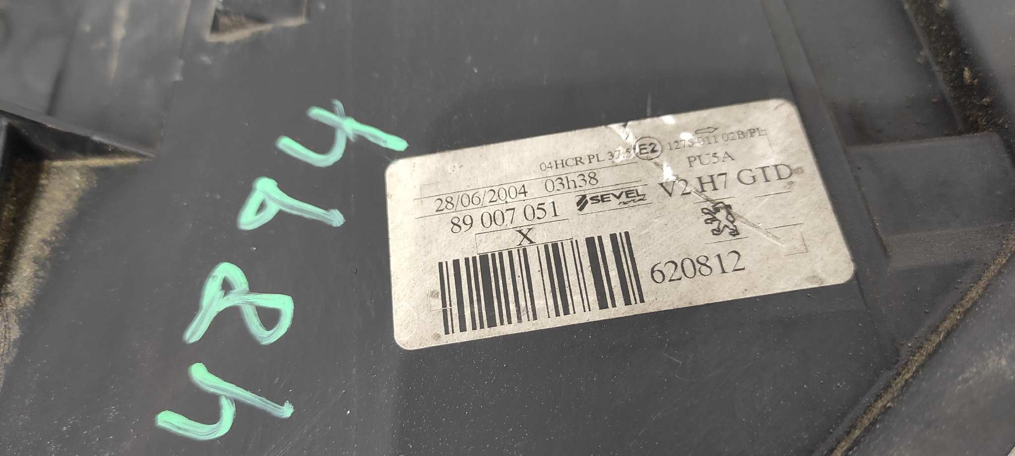 FARO IZQUIERDO PEUGEOT 807 - vista 8