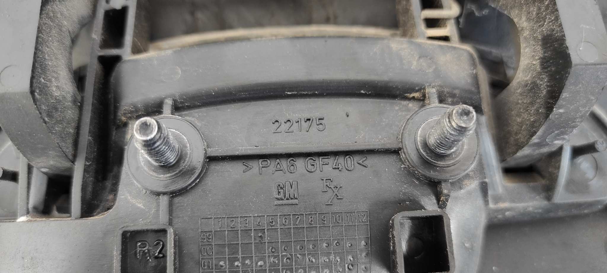 MANETA TRASERA DERECHA OPEL MERIVA - vista 2