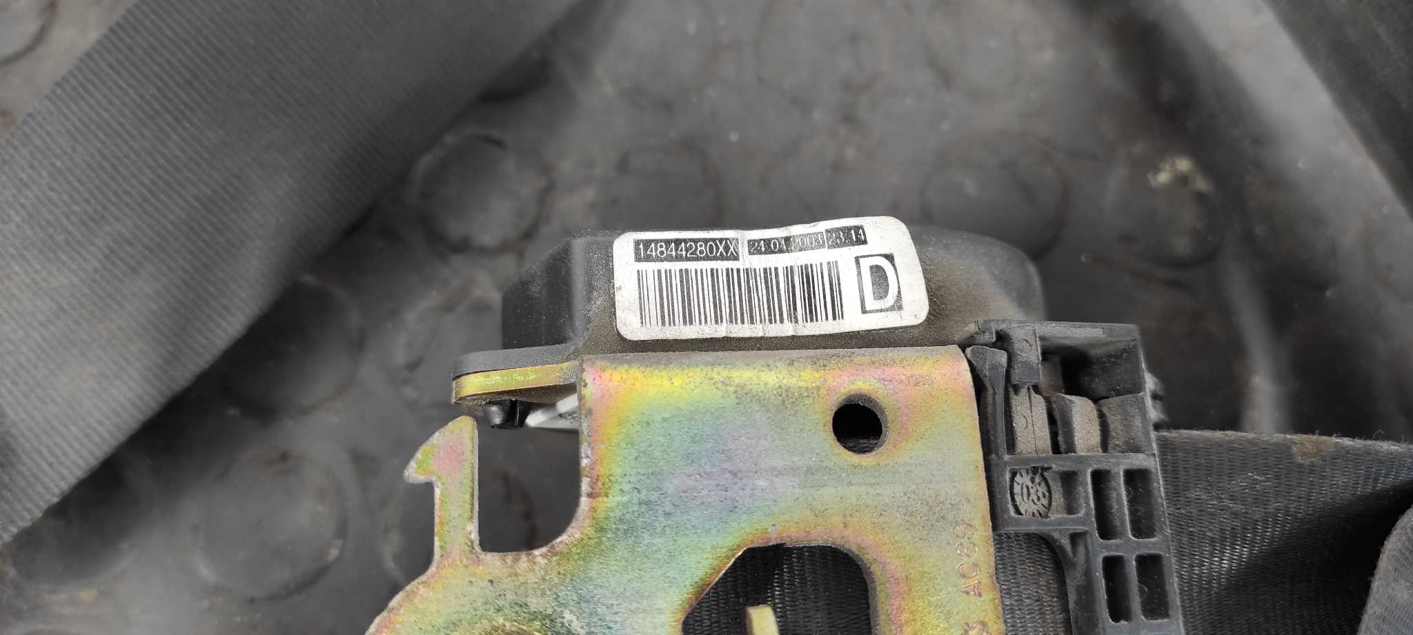 CINTURON DELANTERO DERECHO CITROEN C8 - vista 6