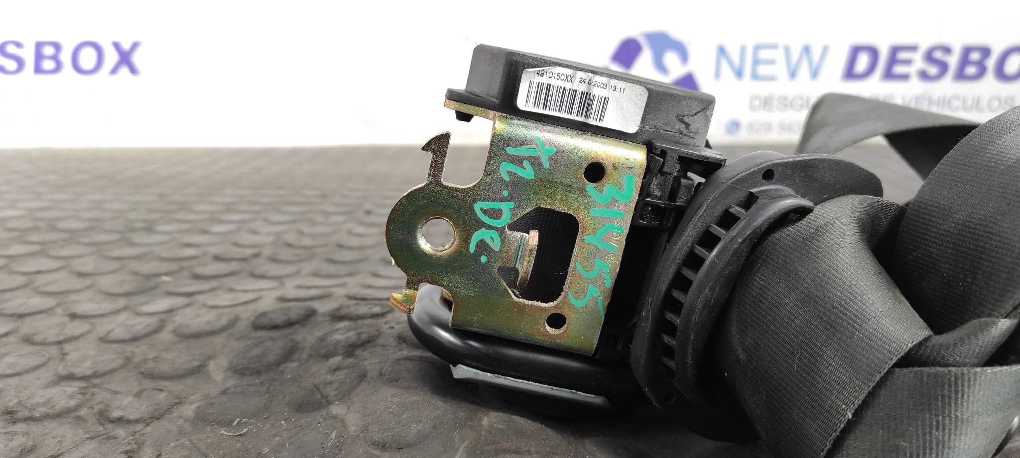 CINTURON TRASERO DERECHO CITROEN C8 - vista 4