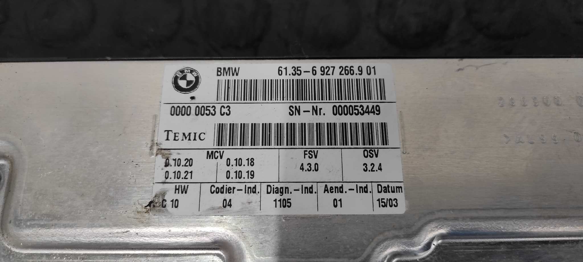 MODULO ELECTRONICO BMW SERIE 7 (E65/E66) - vista 4