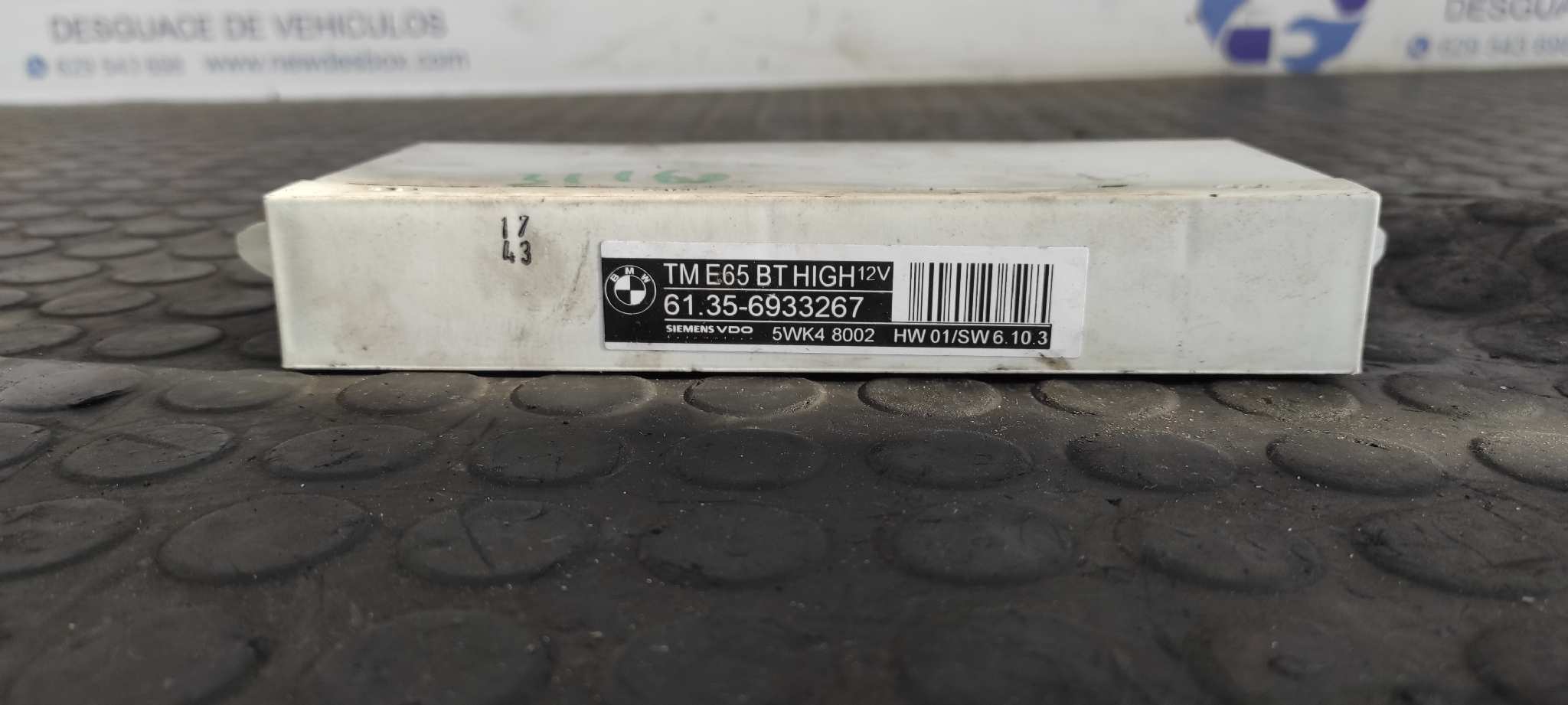 MODULO CONFORT BMW SERIE 7 (E65/E66) - vista 2