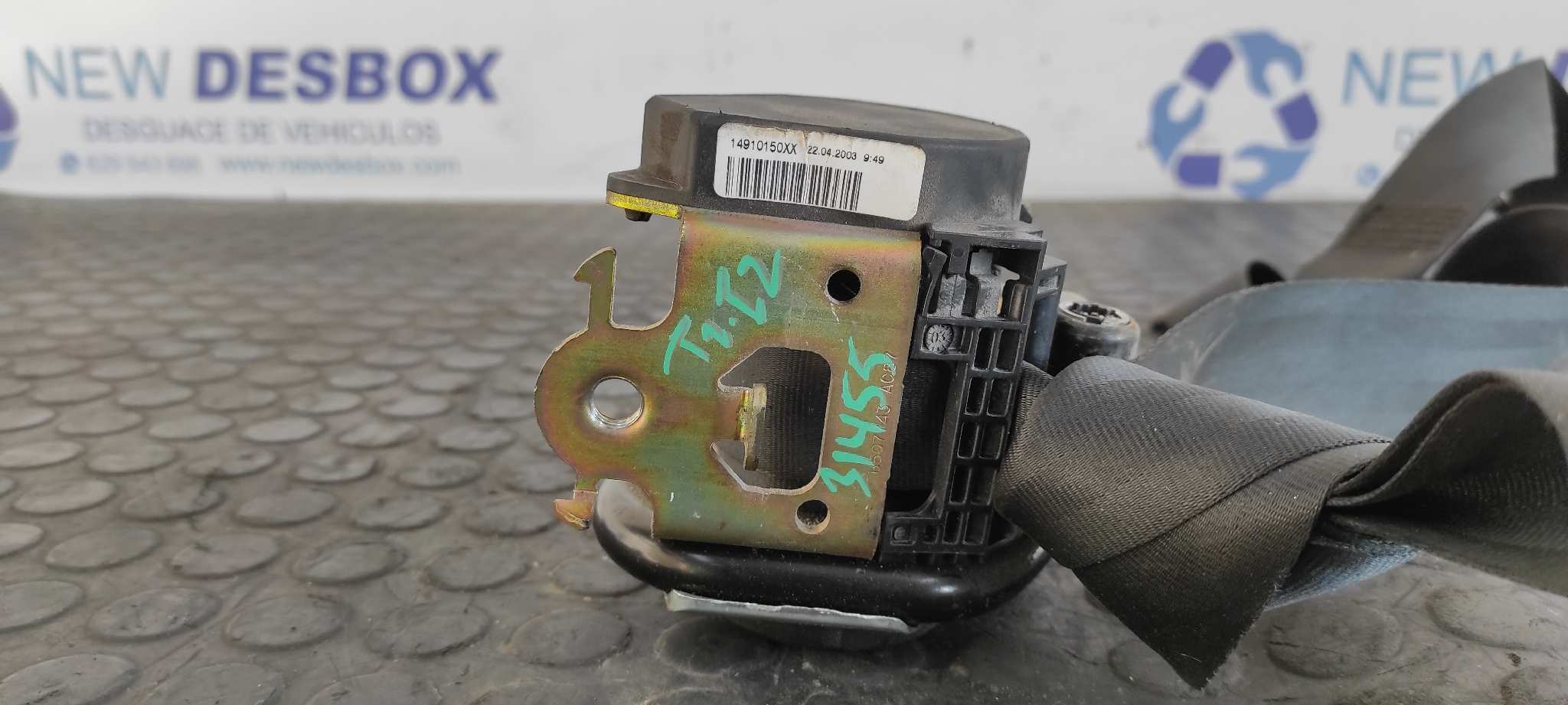 CINTURON TRASERO IZQUIERDO CITROEN C8 - vista 5