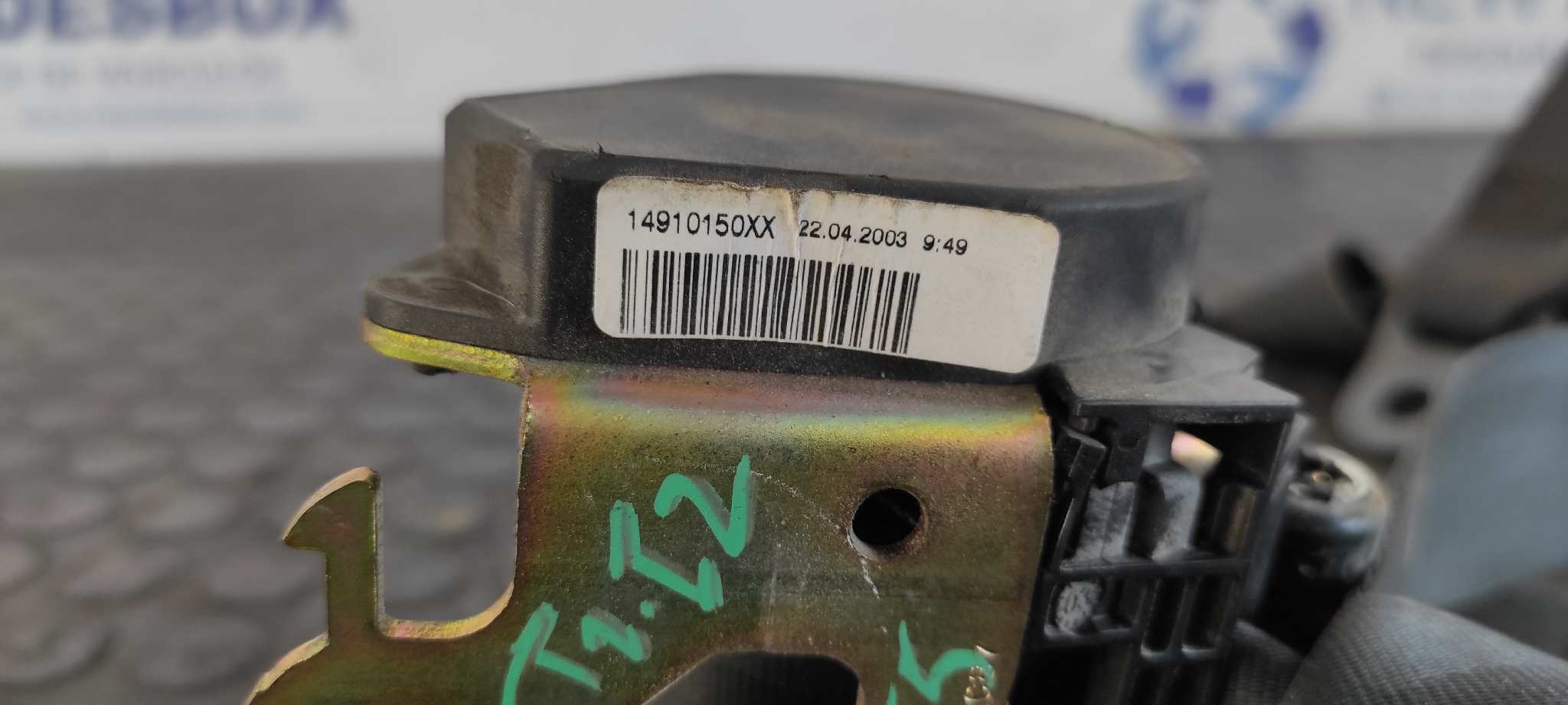 CINTURON TRASERO IZQUIERDO CITROEN C8 - vista 6