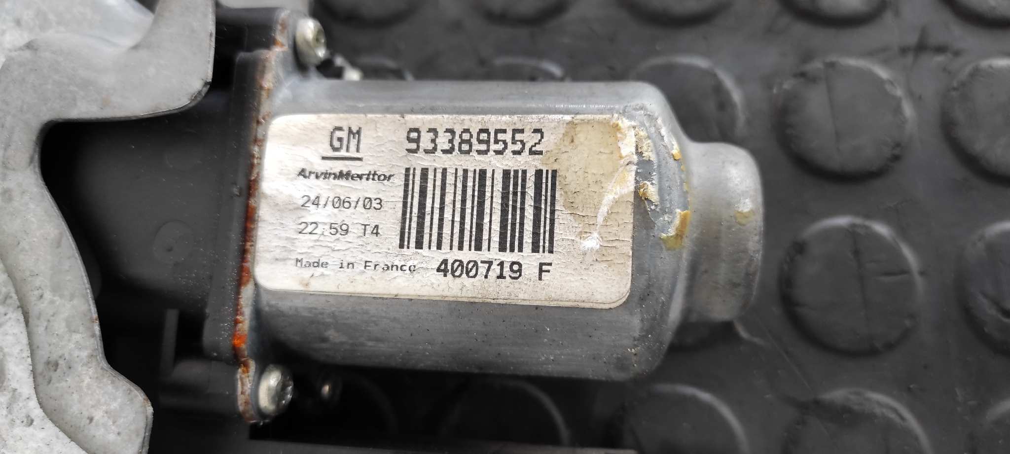 ELEVALUNAS DELANTERO DERECHO OPEL MERIVA - vista 3