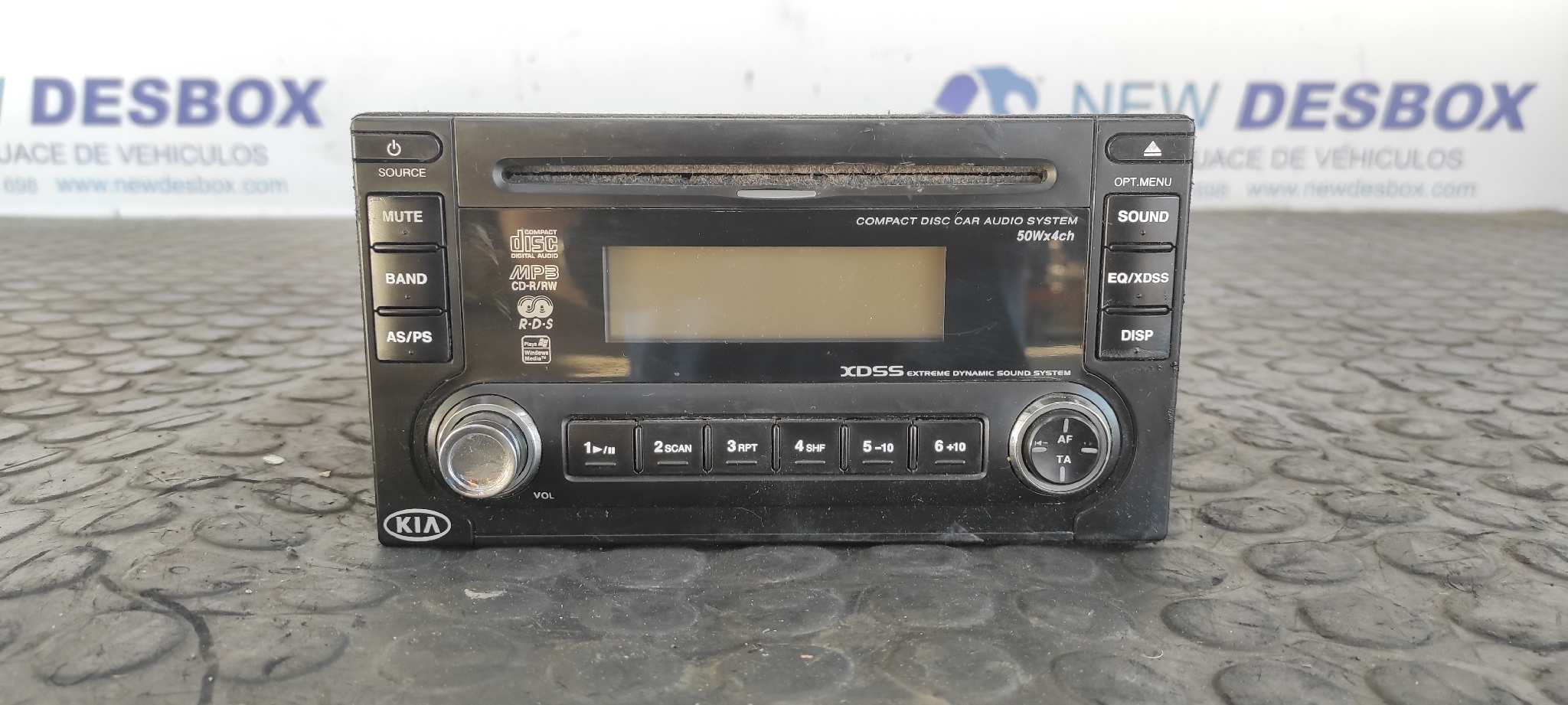 SISTEMA AUDIO / RADIO CD KIA SPORTAGE 1.7