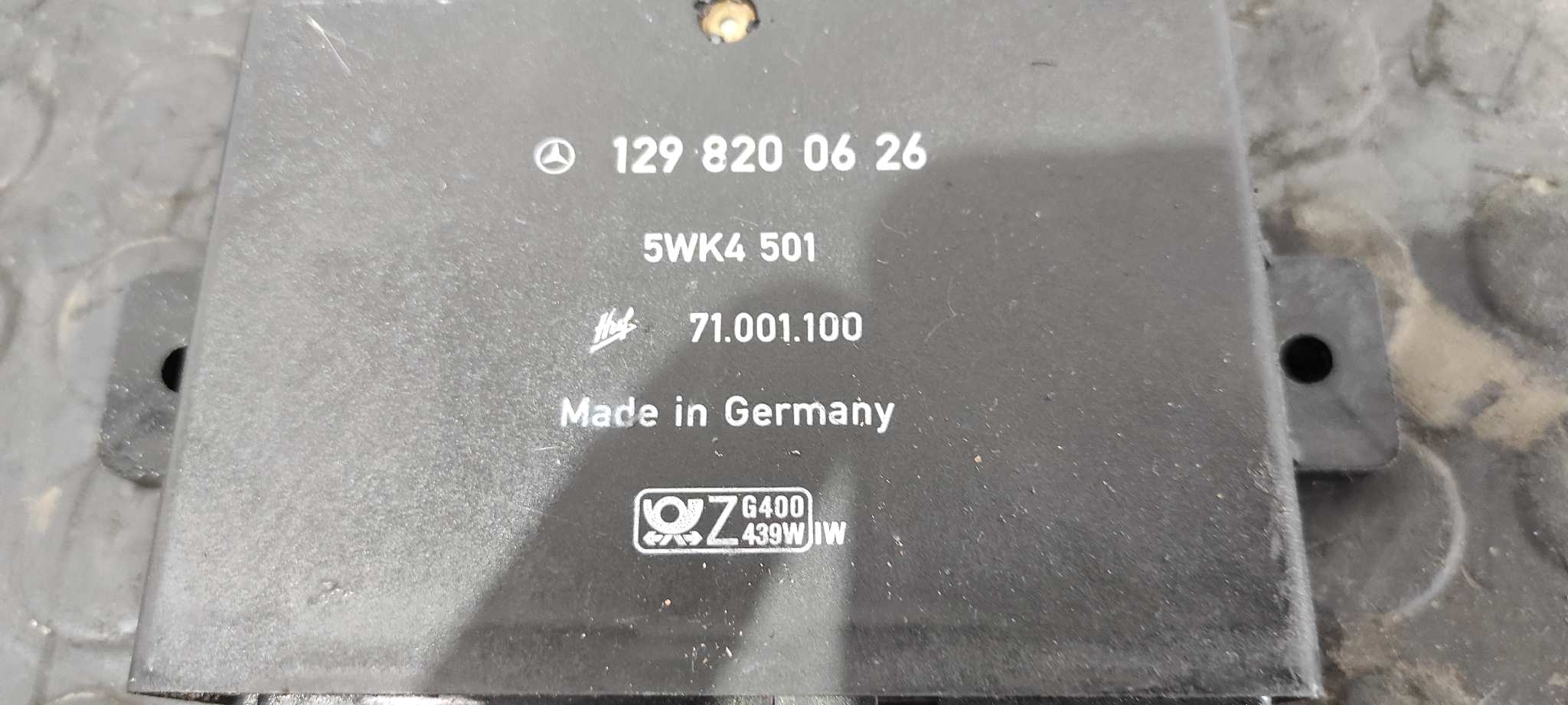 MODULO ELECTRONICO MERCEDES-BENZ CLASE SL (W129) - vista 3