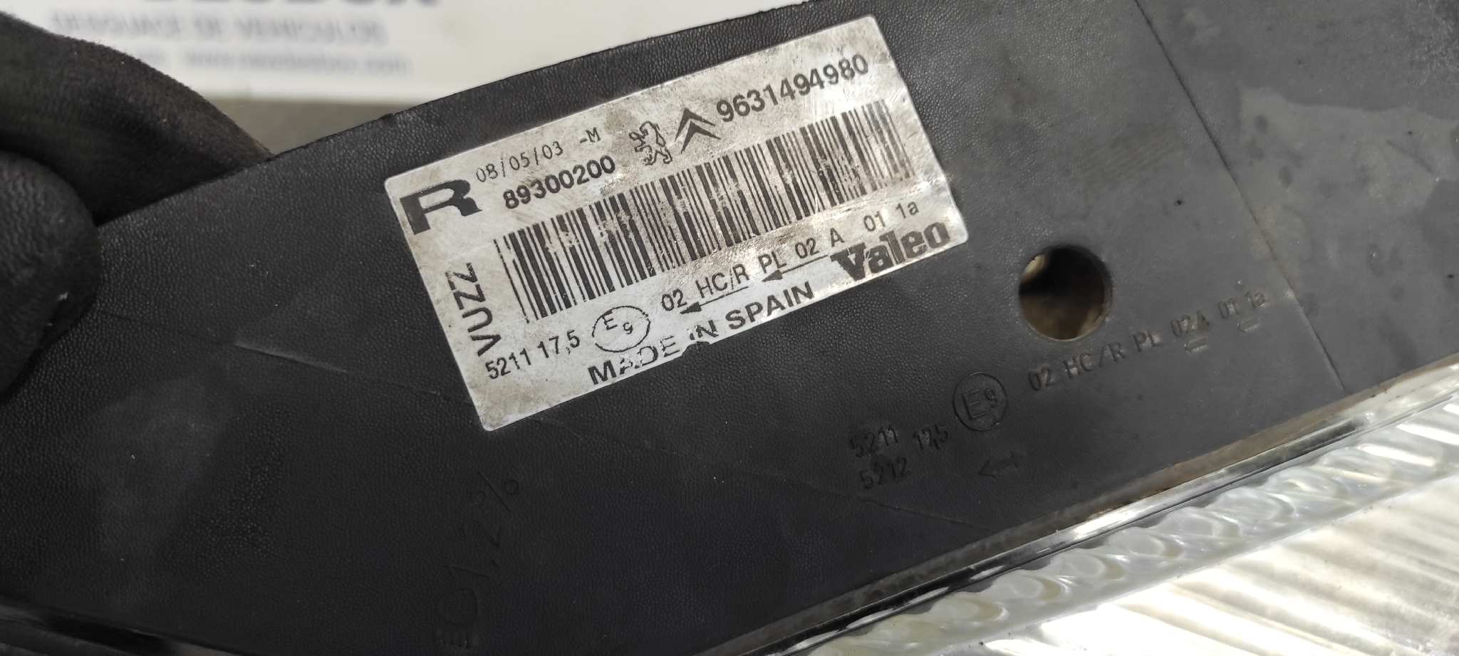 FARO DERECHO CITROEN XSARA PICASSO - vista 2