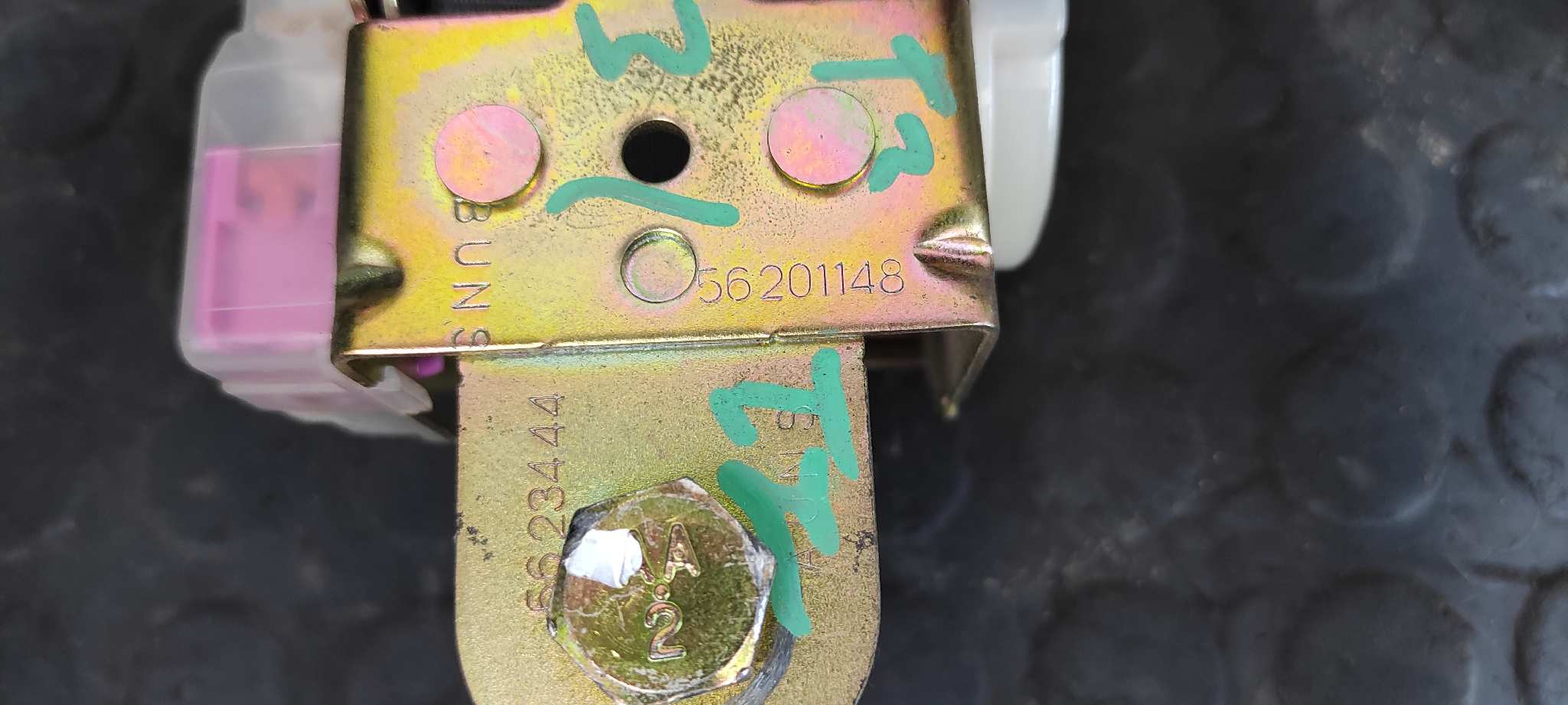 CINTURON TRASERO IZQUIERDO FORD RANGER (ER) - vista 5