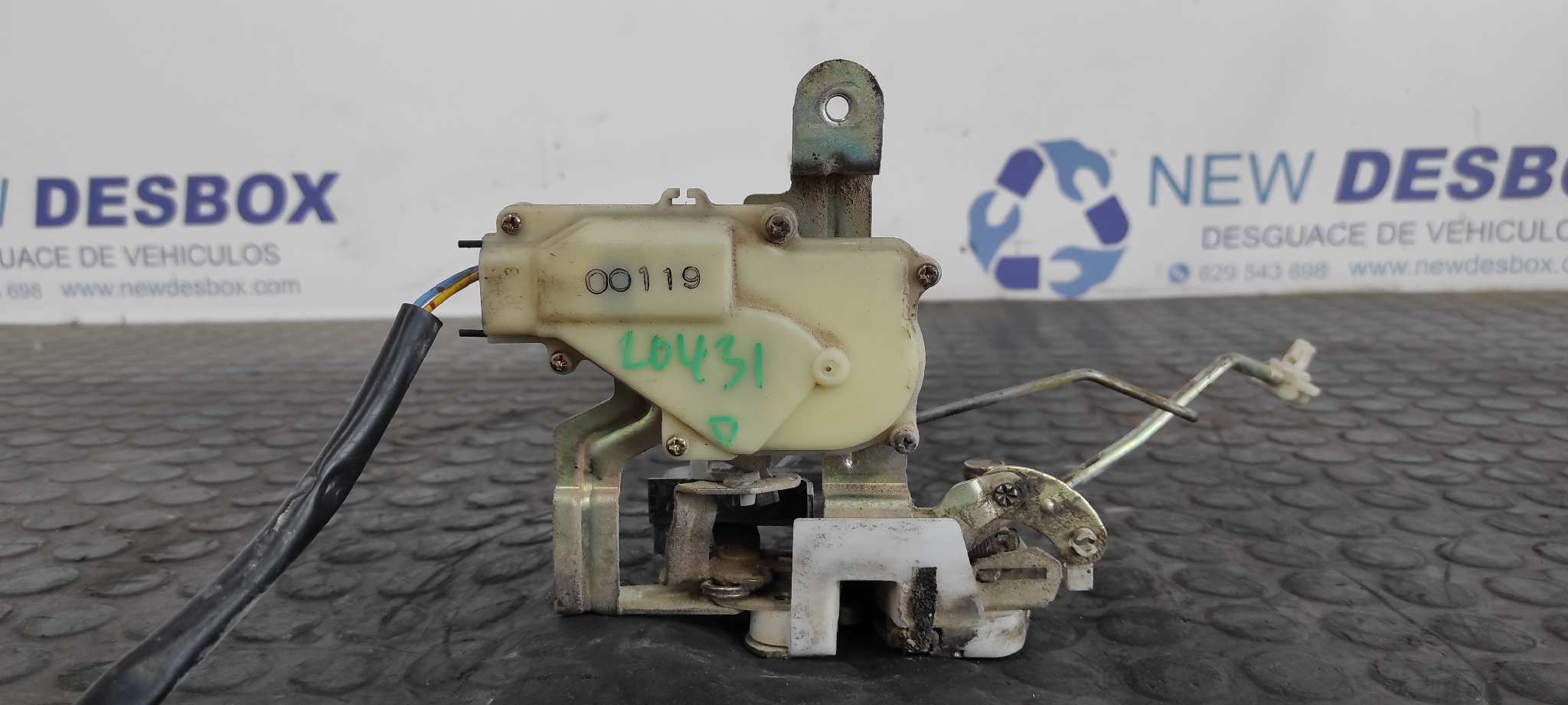 CERRADURA PUERTA DELANTERA DERECHA FORD RANGER (ER) - vista 5