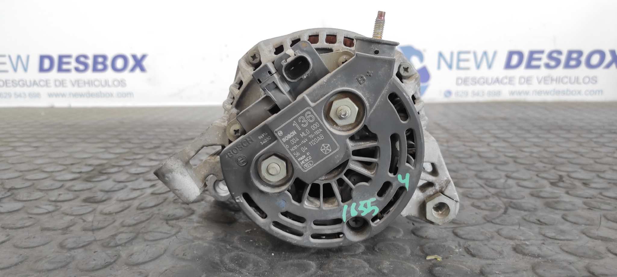 ALTERNADOR CHRYSLER JEEP GR.CHEROKEE (WJ/WG) - vista 5