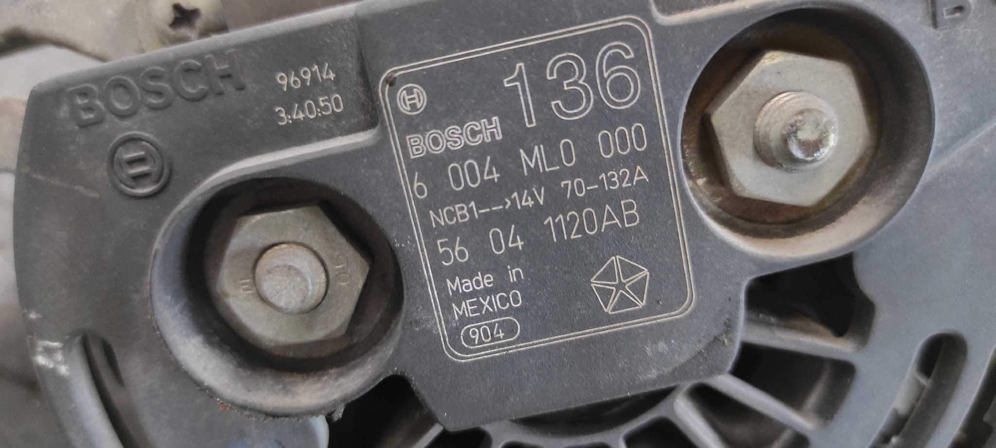 ALTERNADOR CHRYSLER JEEP GR.CHEROKEE (WJ/WG) - vista 6