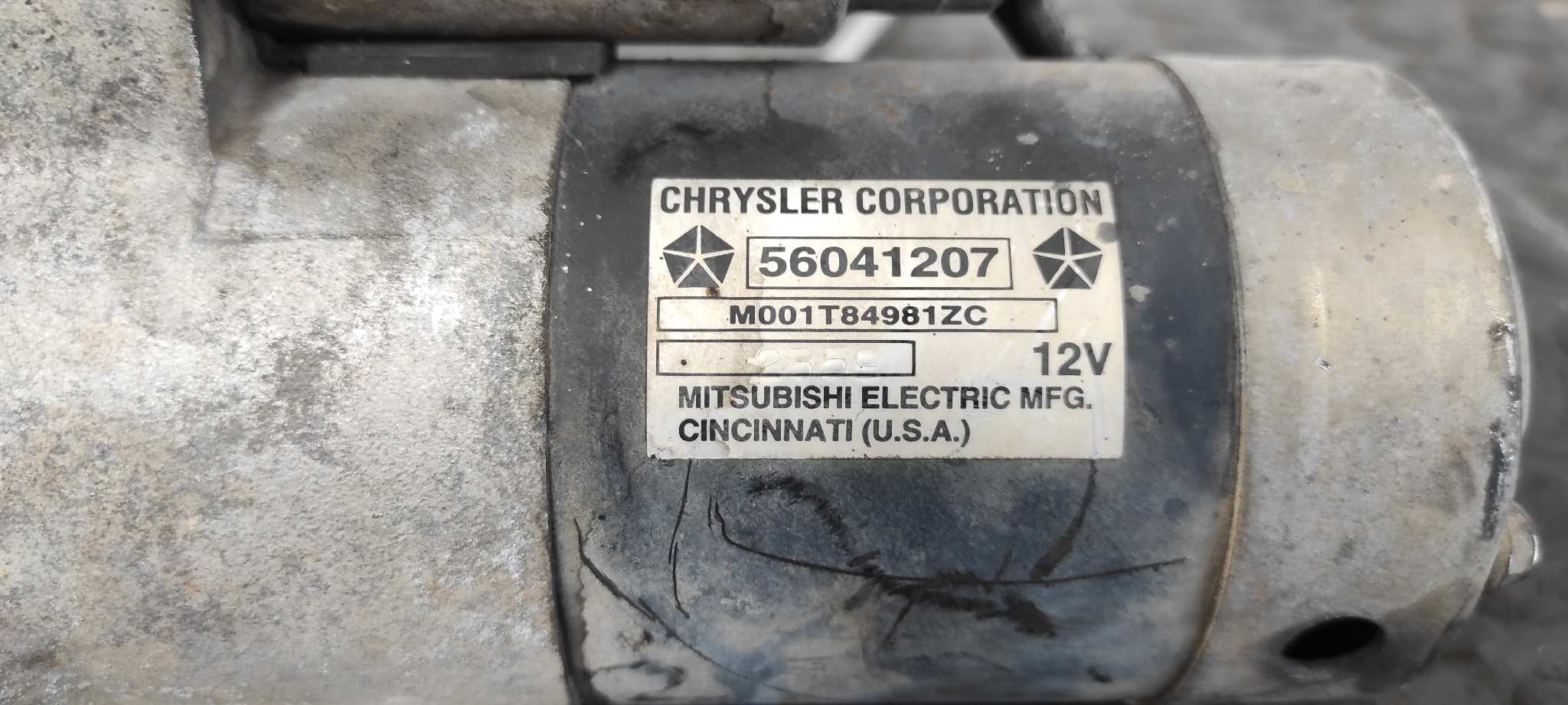 MOTOR ARRANQUE CHRYSLER JEEP GR.CHEROKEE (WJ/WG) - vista 5