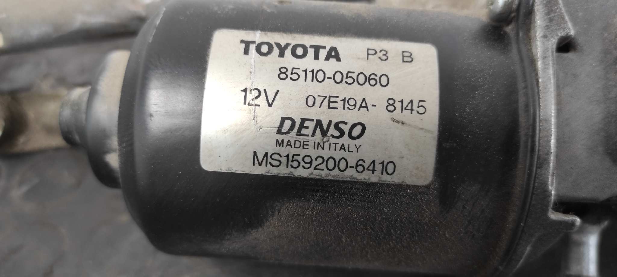 MOTOR LIMPIA DELANTERO TOYOTA AVENSIS BERLINA (T25) - vista 3