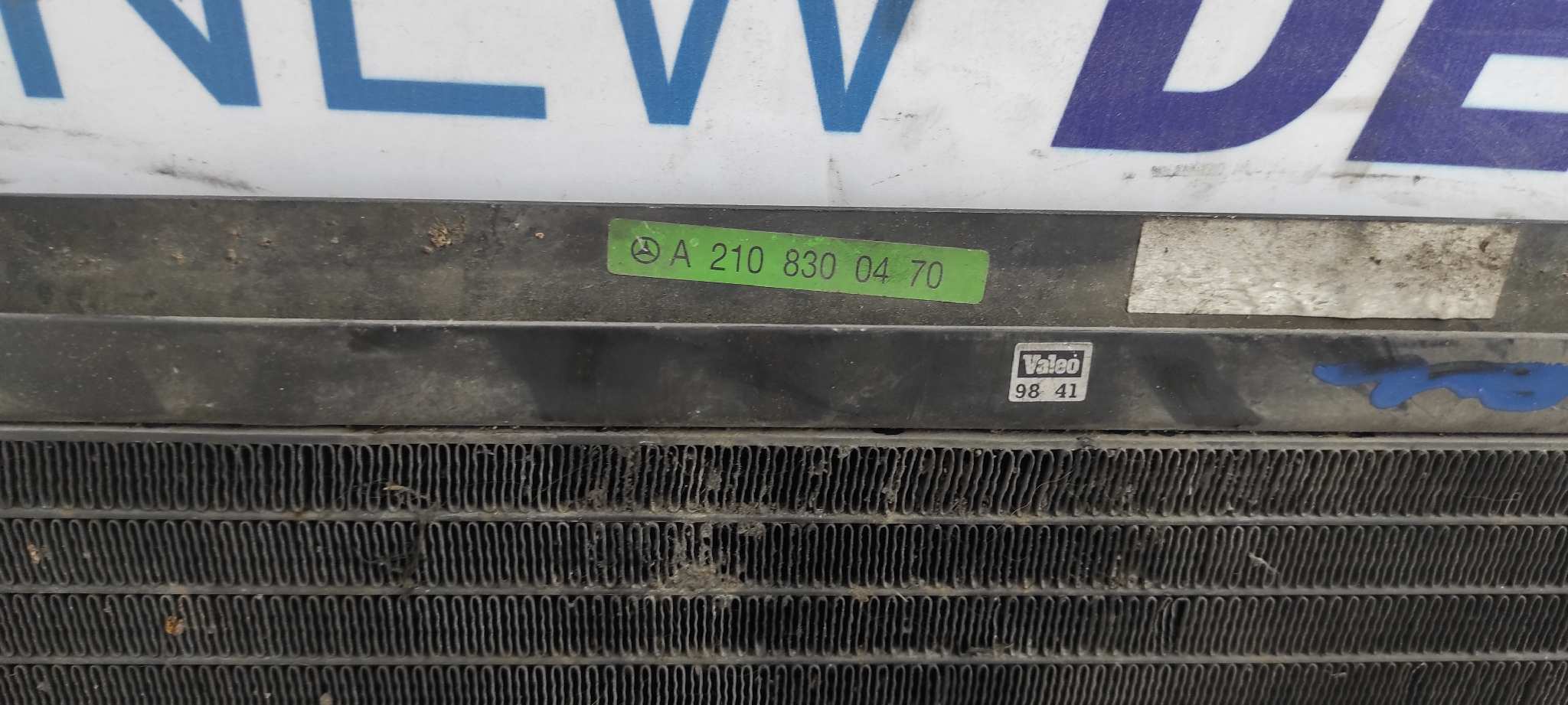 CONDENSADOR / RADIADOR  AIRE ACONDICIONADO MERCEDES-BENZ CLASE E (W210) BERLINA DIESEL - vista 2