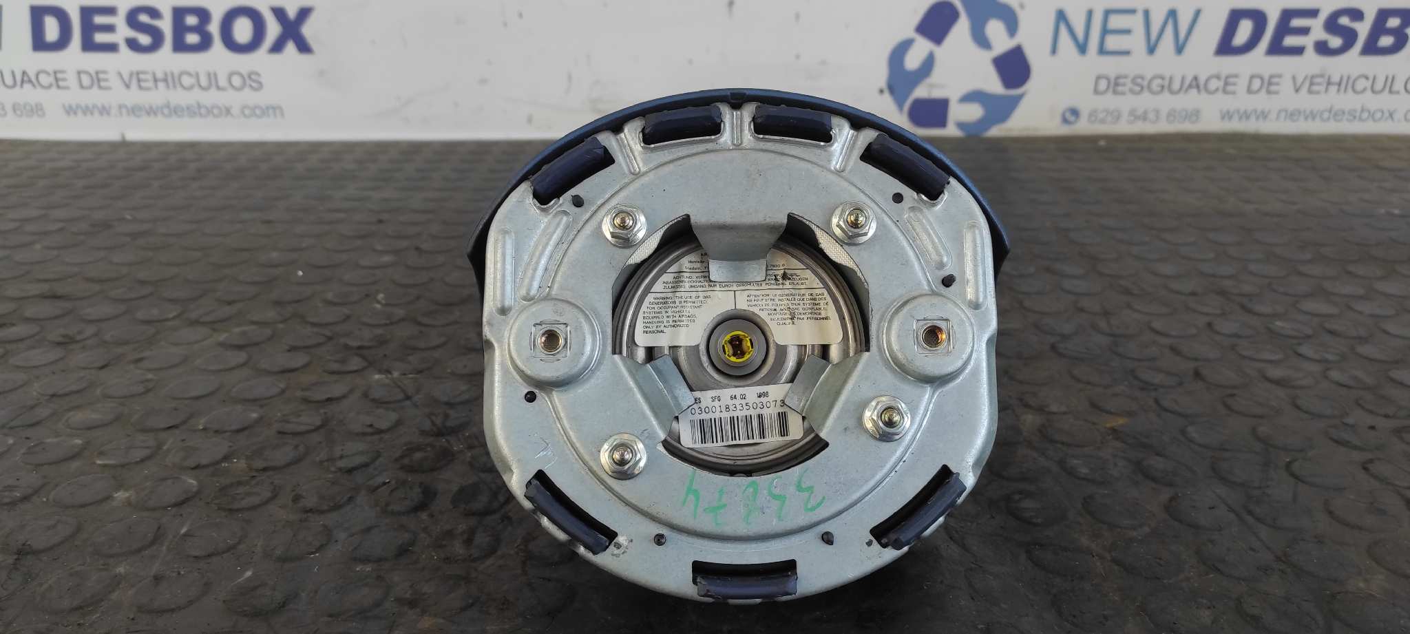 AIRBAG DELANTERO IZQUIERDO SMART CABRIO - vista 2