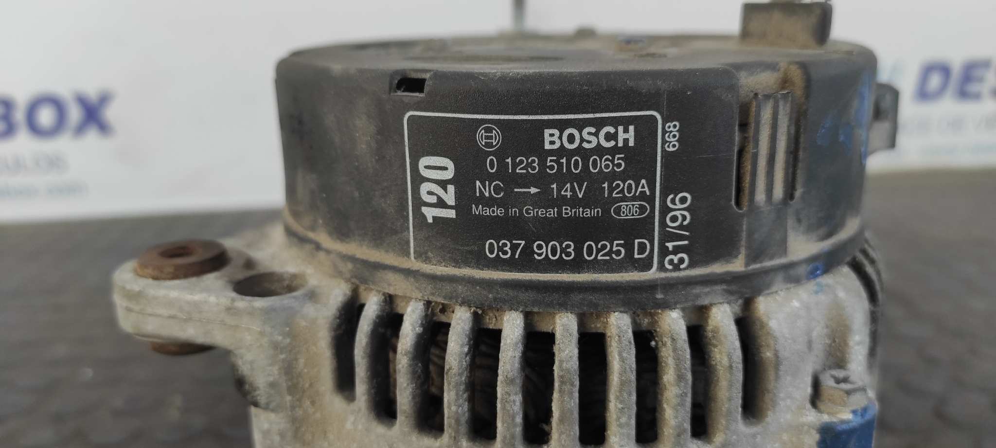 ALTERNADOR AUDI A3 (8L) - vista 2