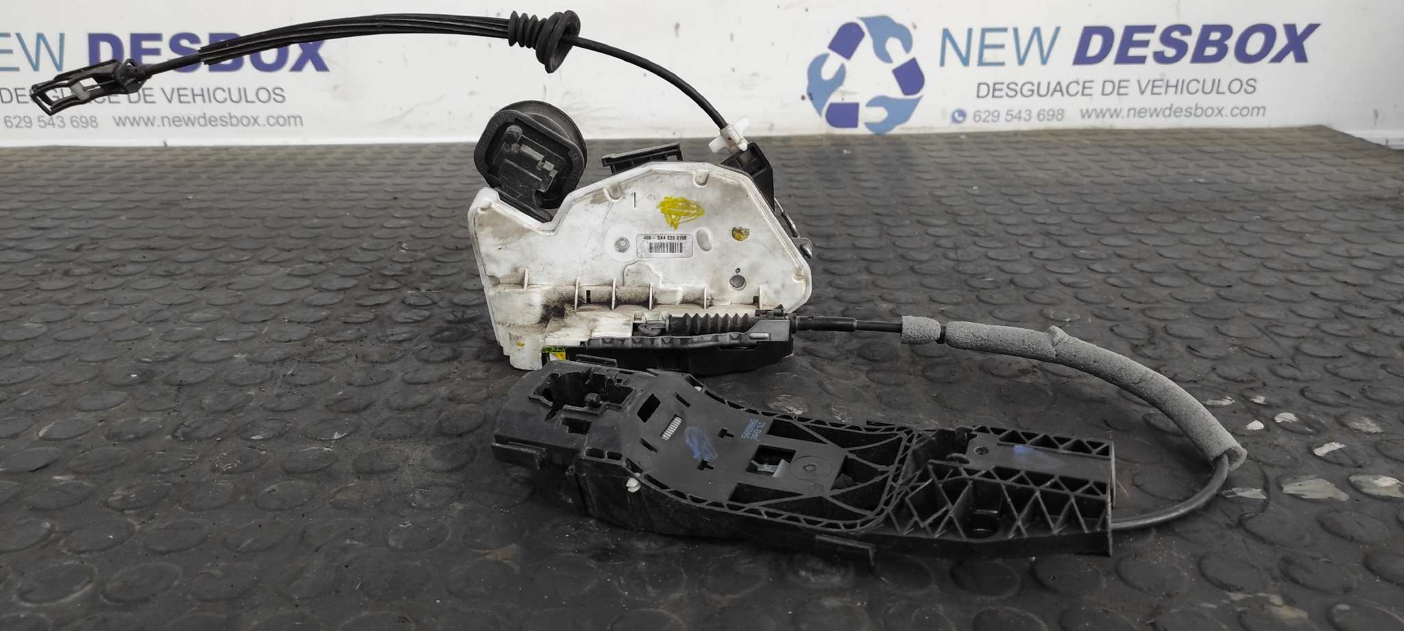 CERRADURA PUERTA TRASERA DERECHA VOLKSWAGEN GOLF VI (5K1)