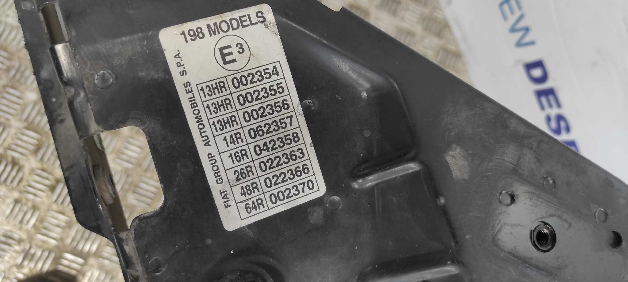 PANEL FRONTAL FIAT BRAVO (198) - vista 3