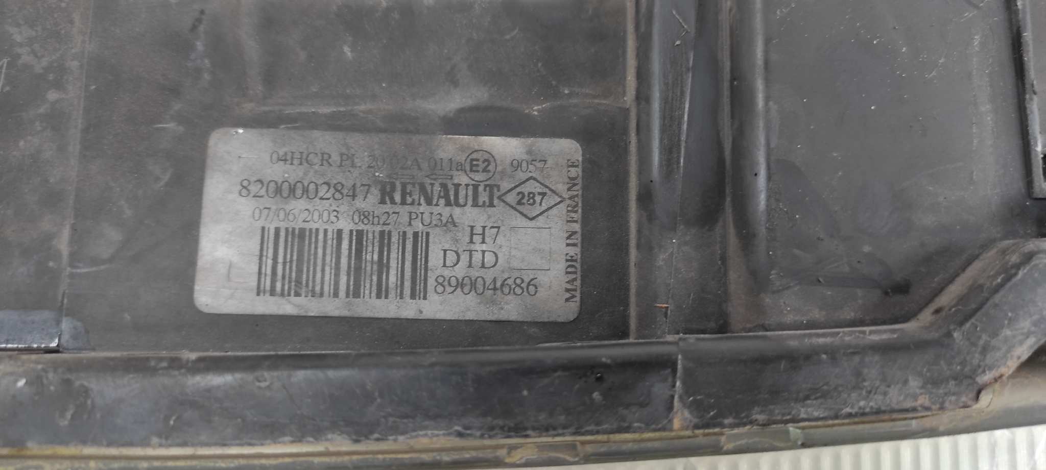 FARO DERECHO RENAULT LAGUNA II (BG0) - vista 5