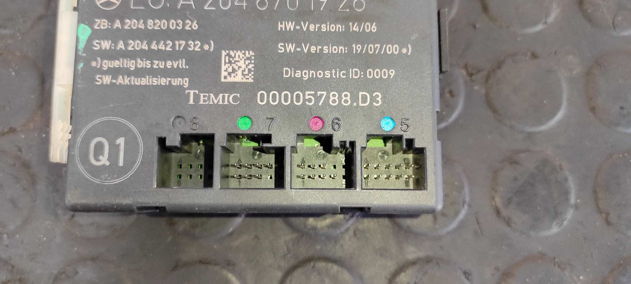 CENTRALITA CIERRE MERCEDES-BENZ CLASE C (W204) BERLINA - vista 2