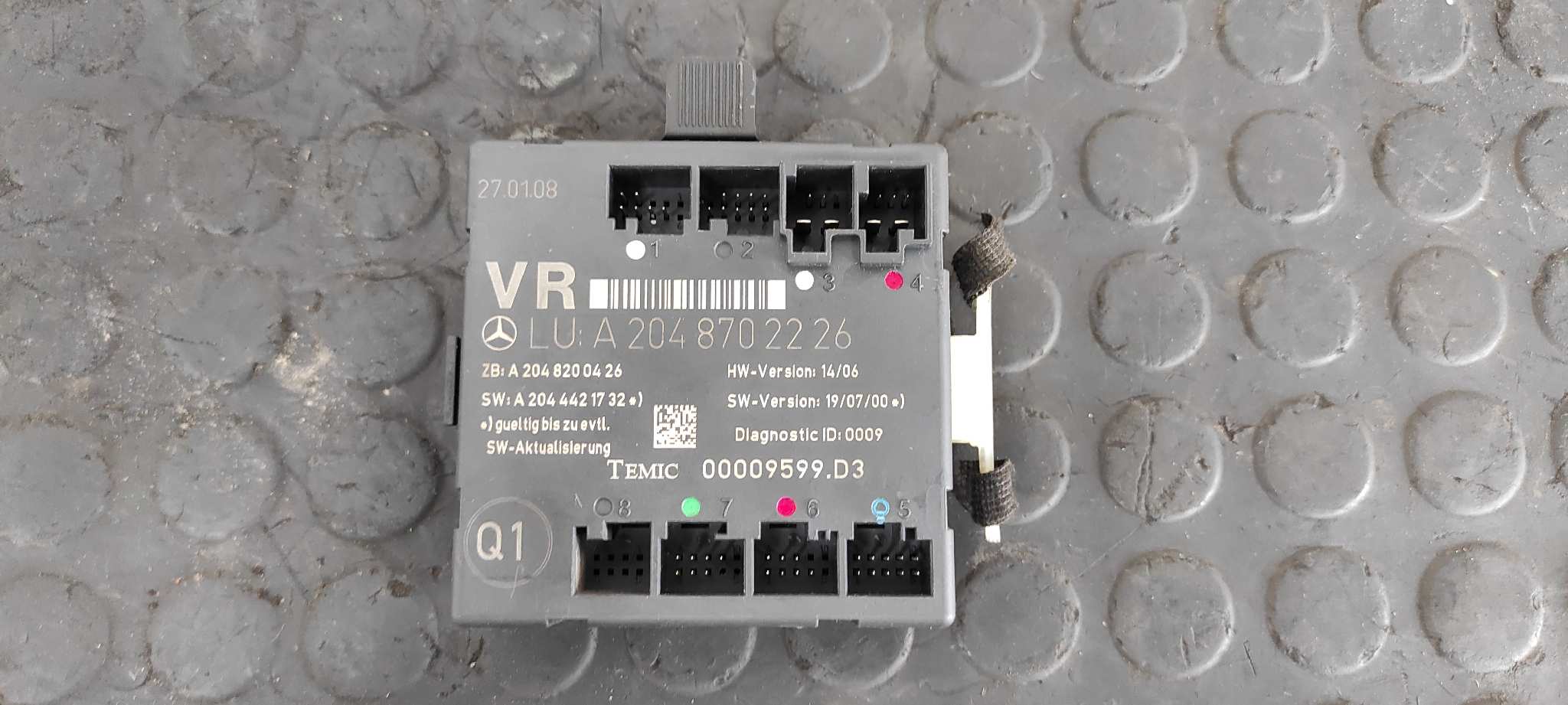 CENTRALITA CIERRE MERCEDES-BENZ CLASE C (W204) BERLINA